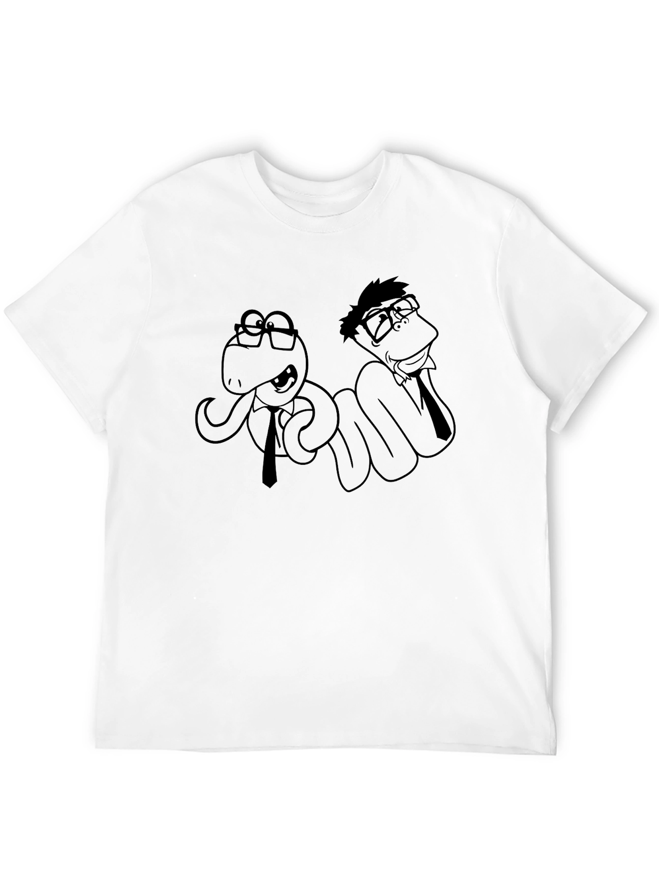 Business Snakes Black T-Shirt