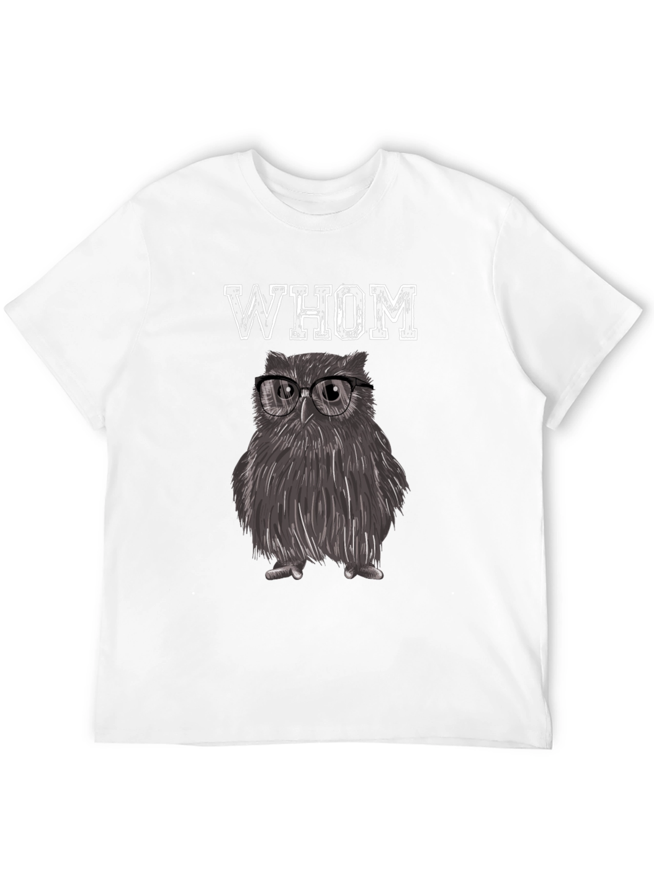 Whom Owl T-Shirt - Smart and Stylish