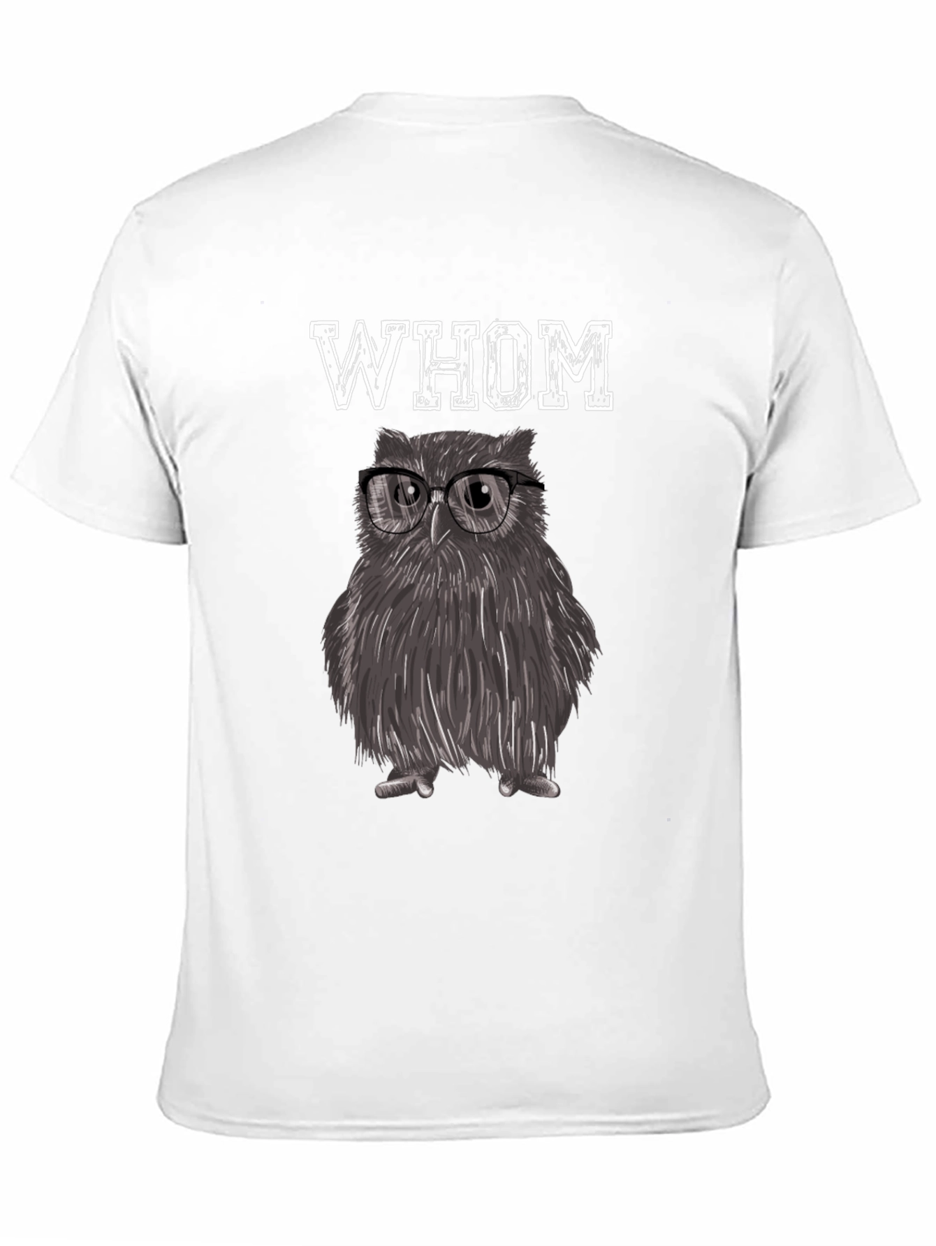 Whom Owl T-Shirt - Smart and Stylish