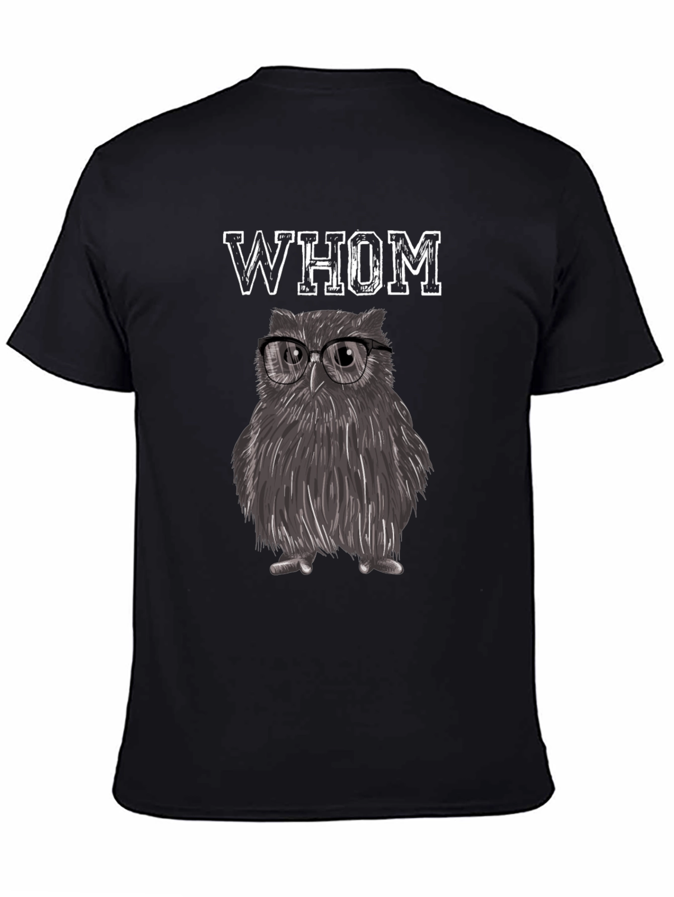 Whom Owl T-Shirt - Smart and Stylish