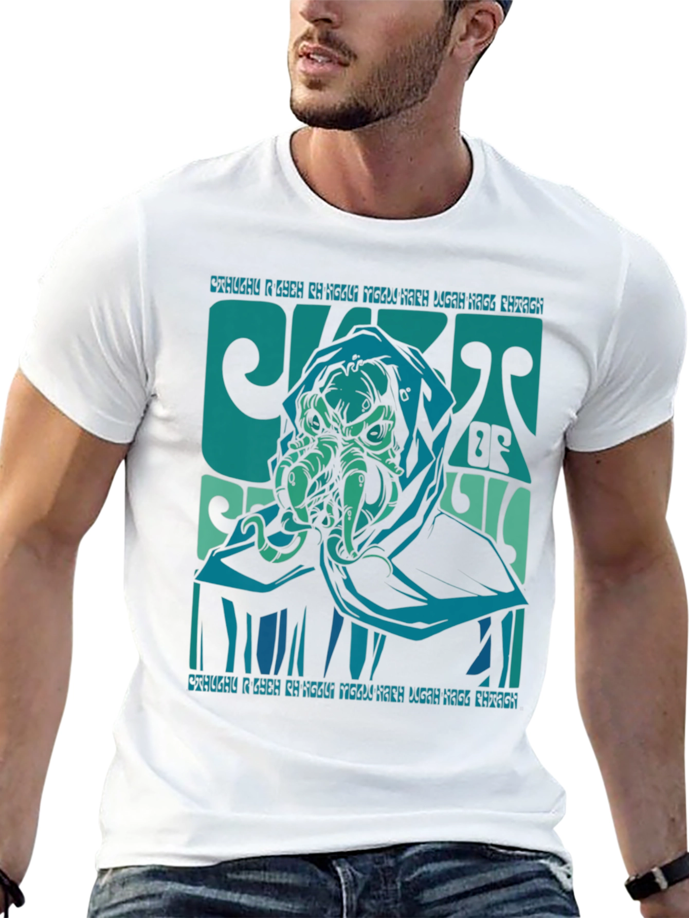 Cthulhu Graphic T-Shirt - Dark Of Ego