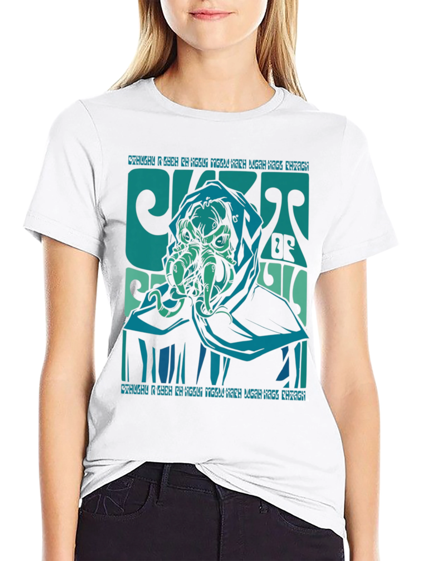 Cthulhu Graphic T-Shirt - Dark Of Ego