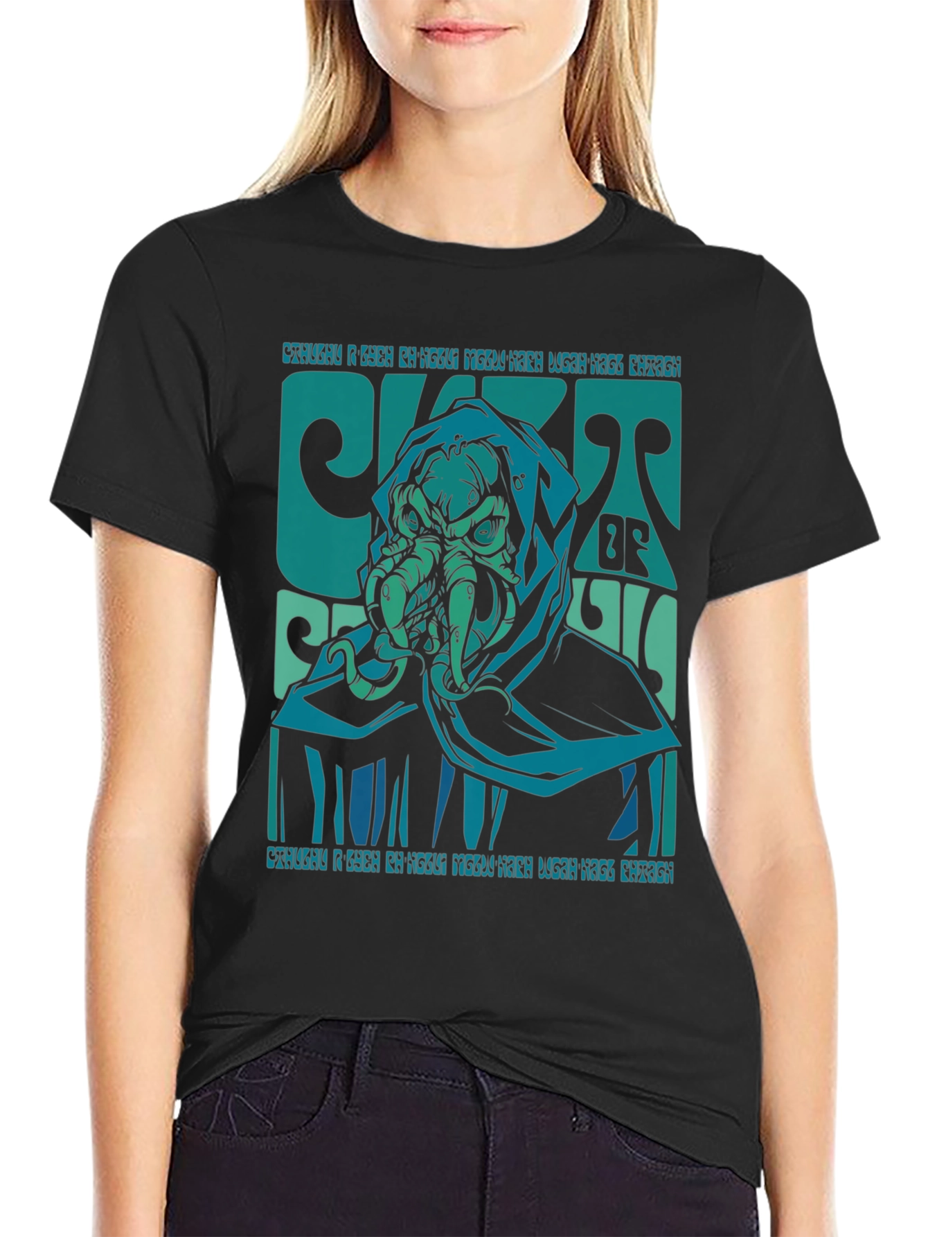 Cthulhu Graphic T-Shirt - Dark Of Ego