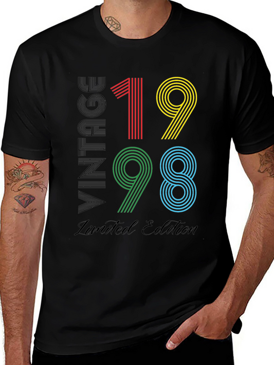 Vintage 1998 Limited Edition Black T-Shirt