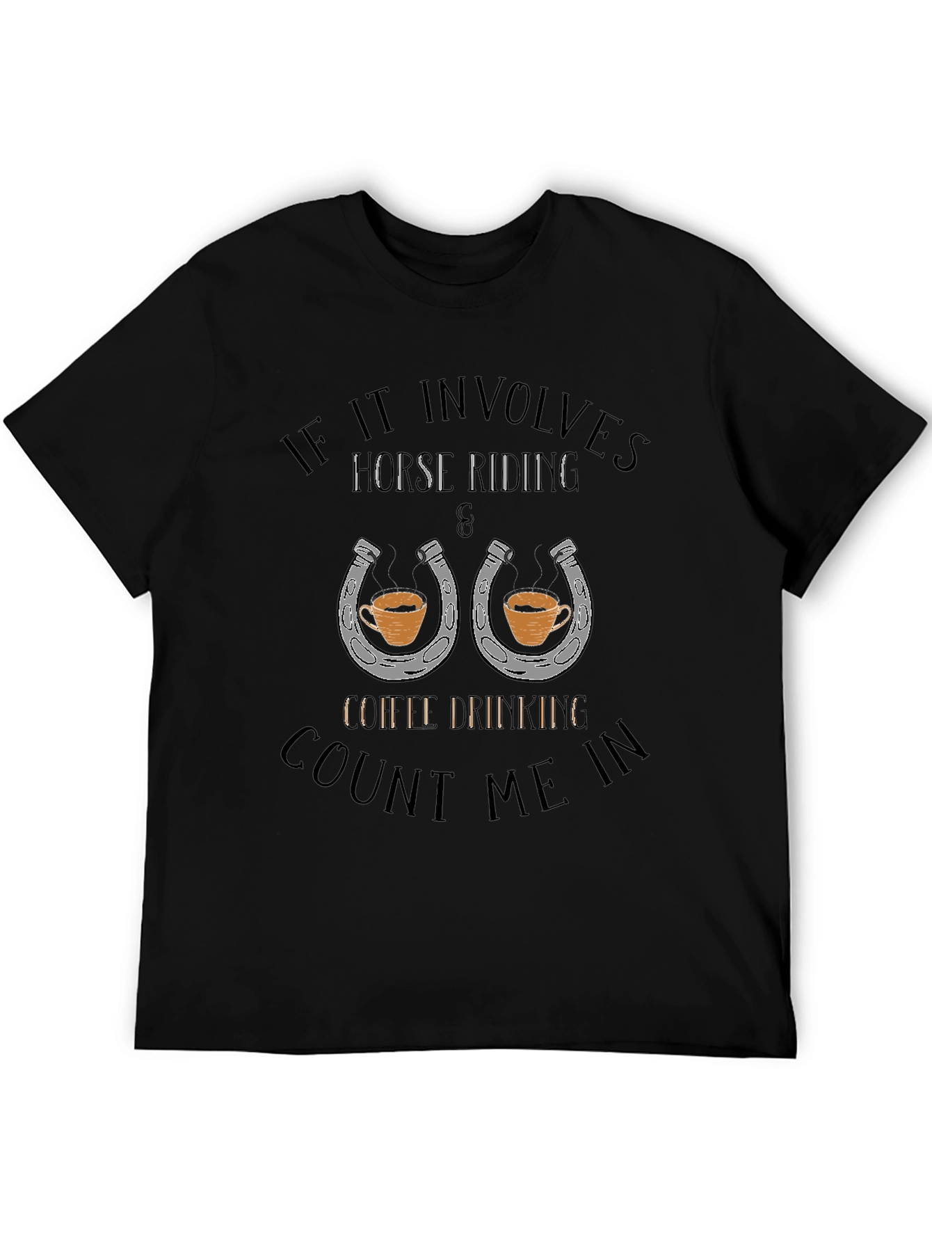 Horse Riding & Coffee T-Shirt