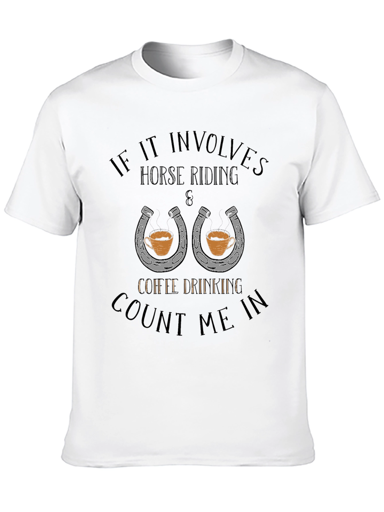 Horse Riding & Coffee T-Shirt