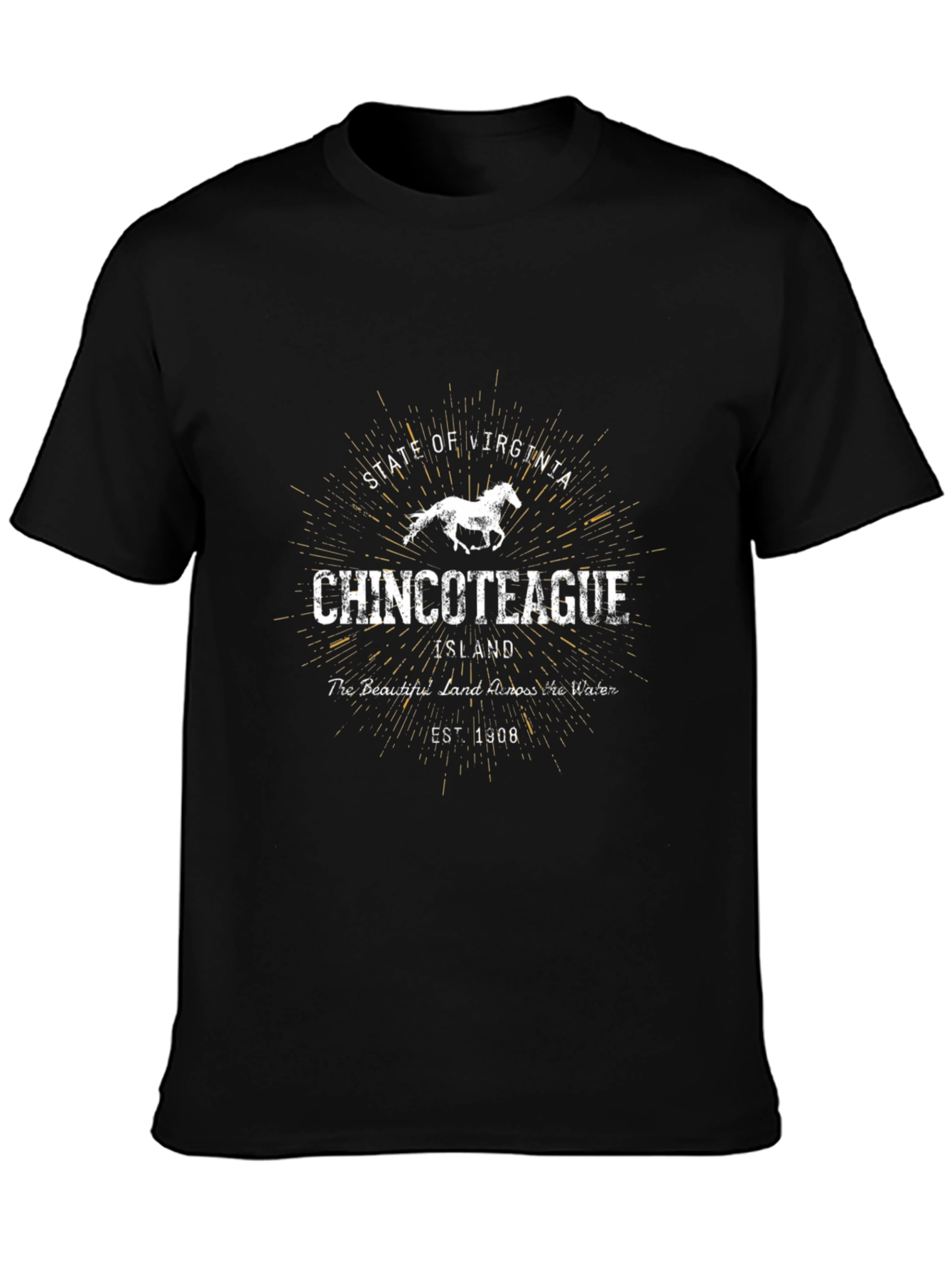 Chincoteague Virginia Island Graphic Tee