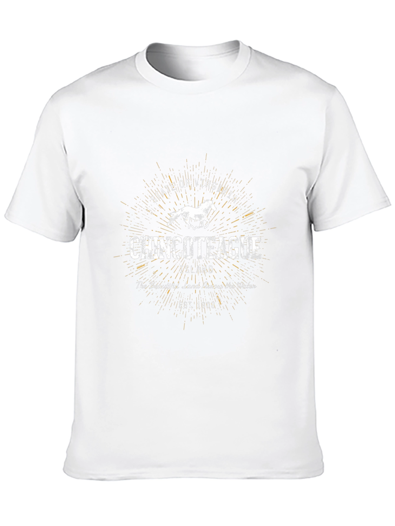 Chincoteague Virginia Island Graphic Tee