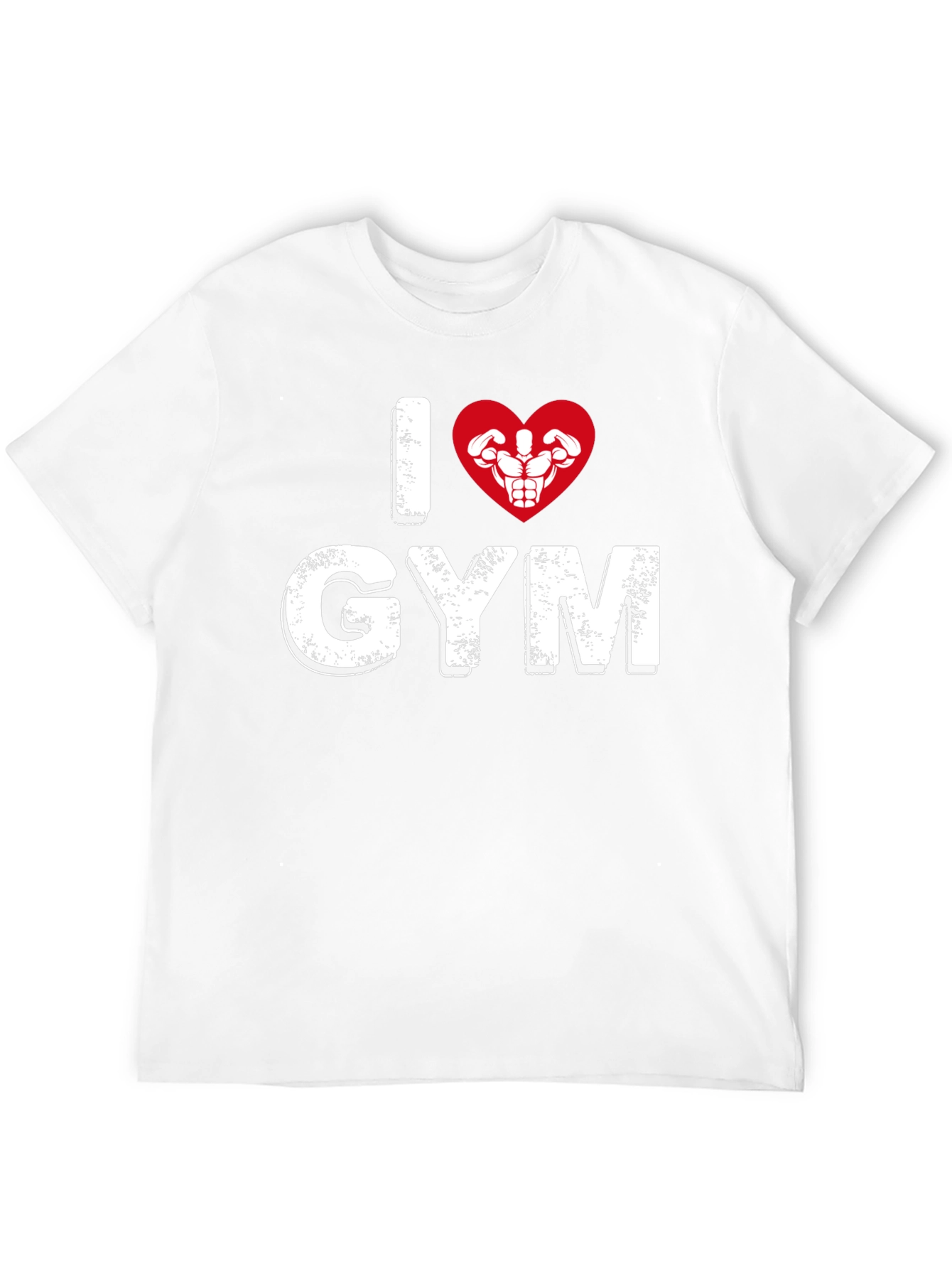 I Heart Gym Black T-Shirt