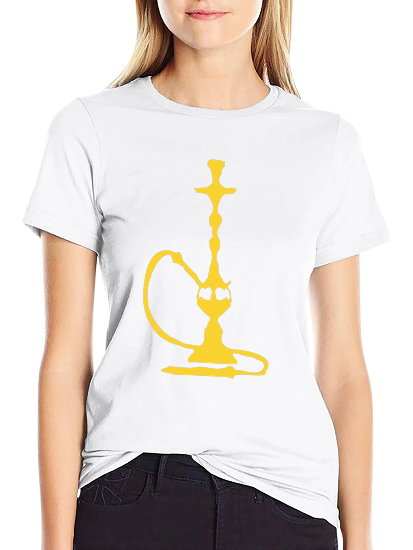 Hookah Graphic Tee - Black