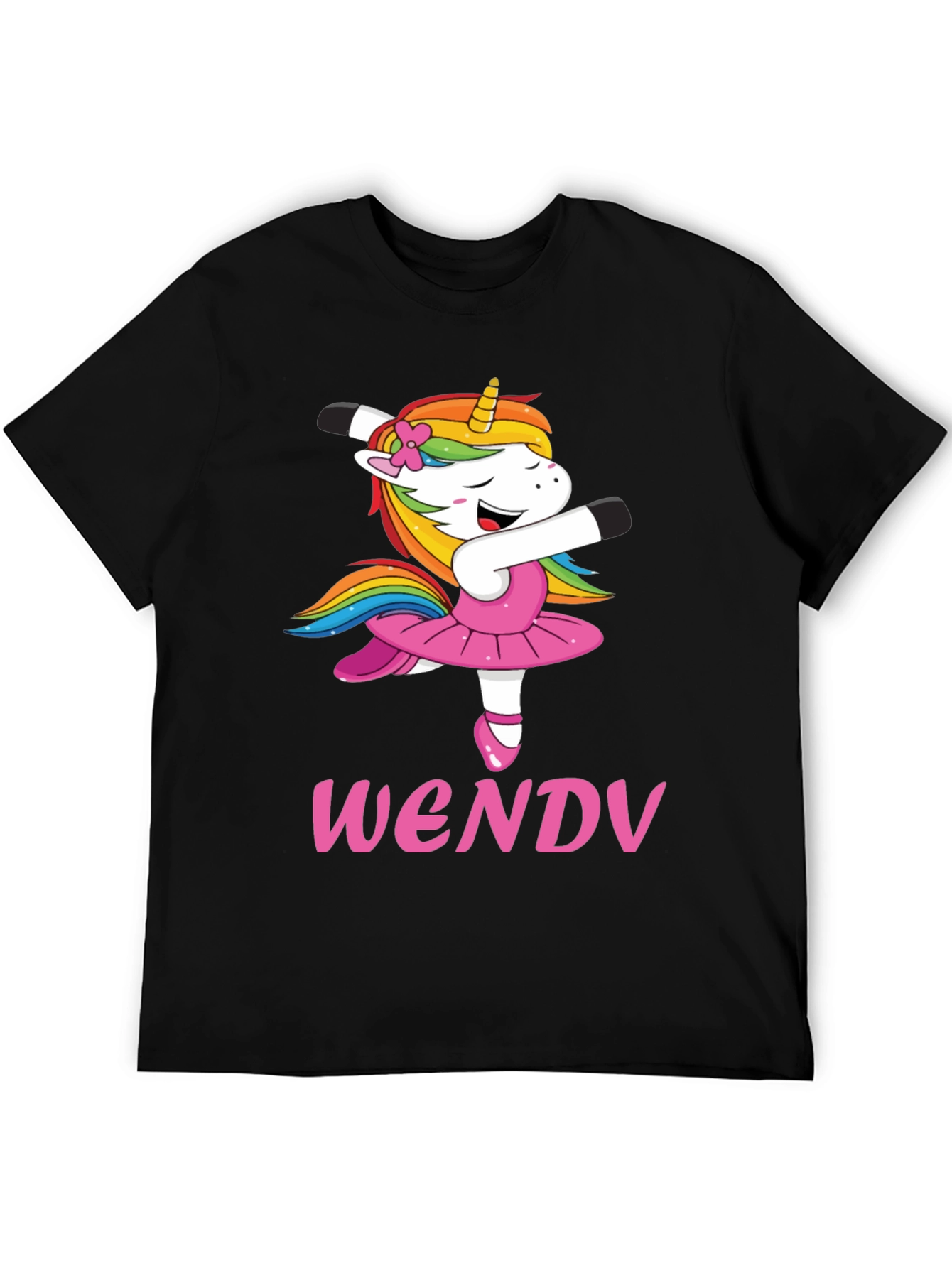 Wendy Unicorn Ballerina T-Shirt - Personalized