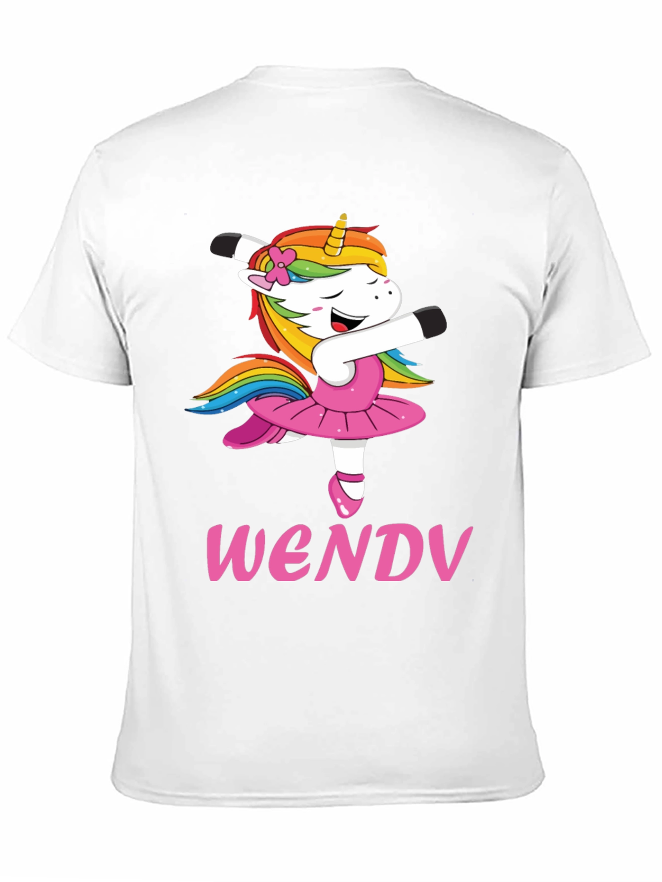Wendy Unicorn Ballerina T-Shirt - Personalized