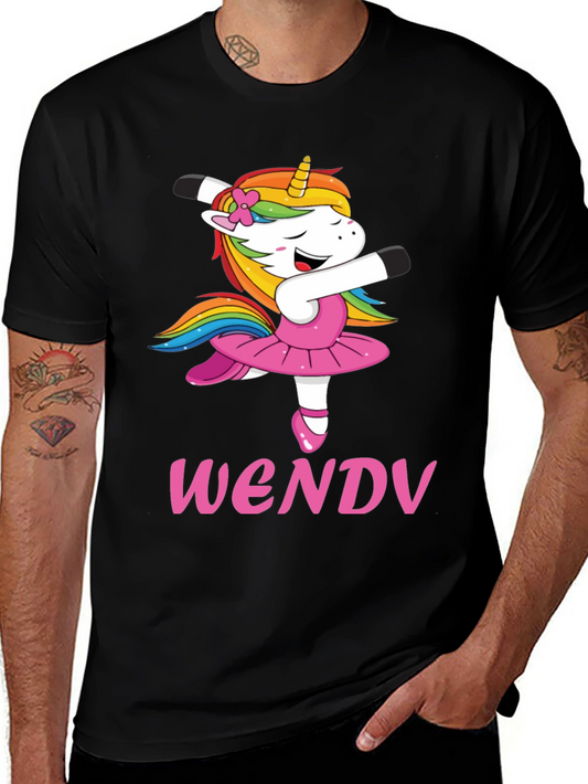 Wendy Unicorn Ballerina T-Shirt - Personalized