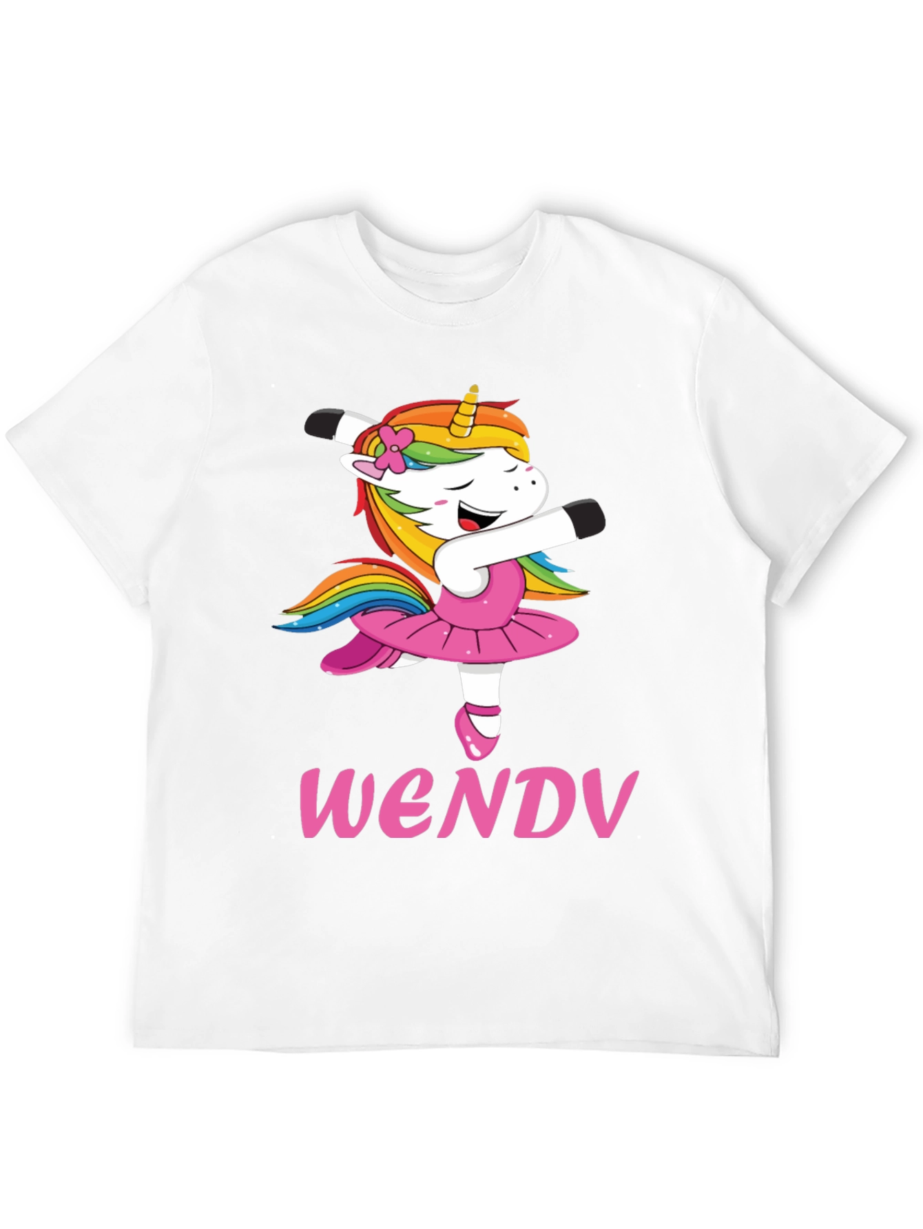 Wendy Unicorn Ballerina T-Shirt - Personalized