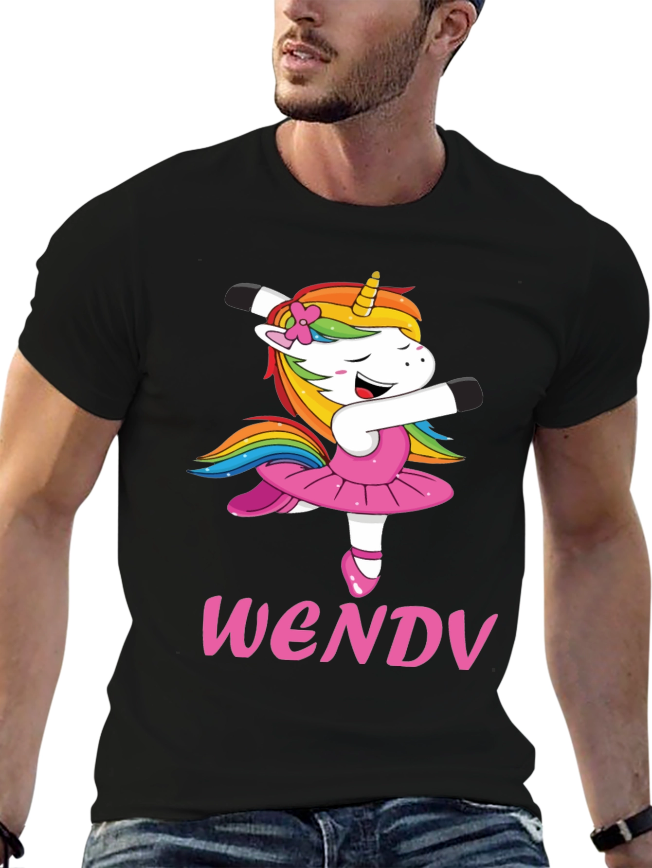 Wendy Unicorn Ballerina T-Shirt - Personalized