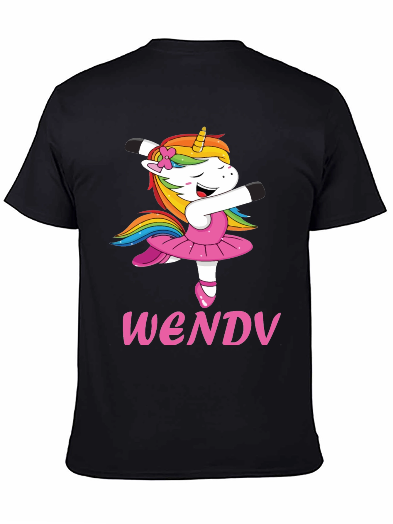 Wendy Unicorn Ballerina T-Shirt - Personalized