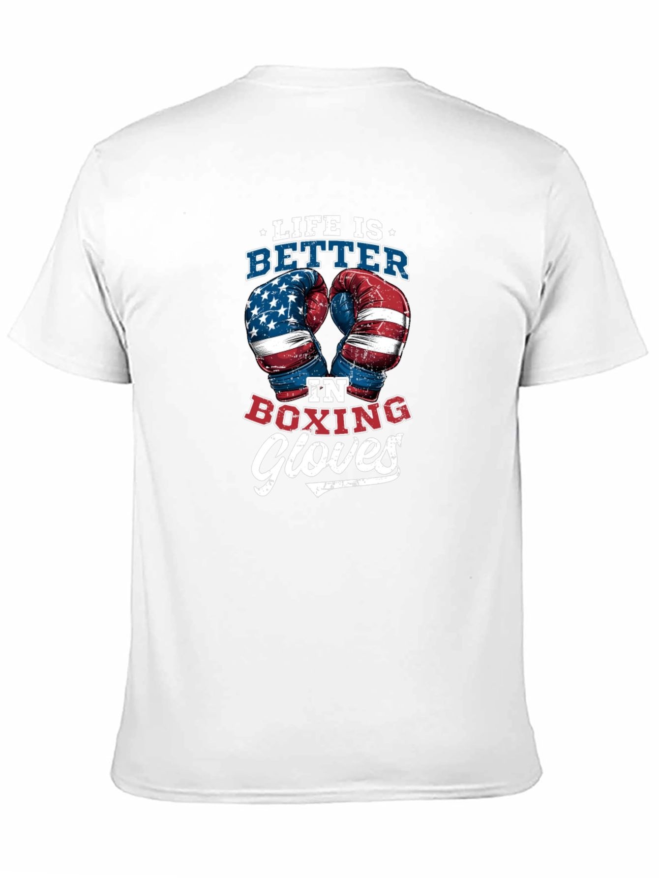 Boxing Gloves T-Shirt Life is Better Tee