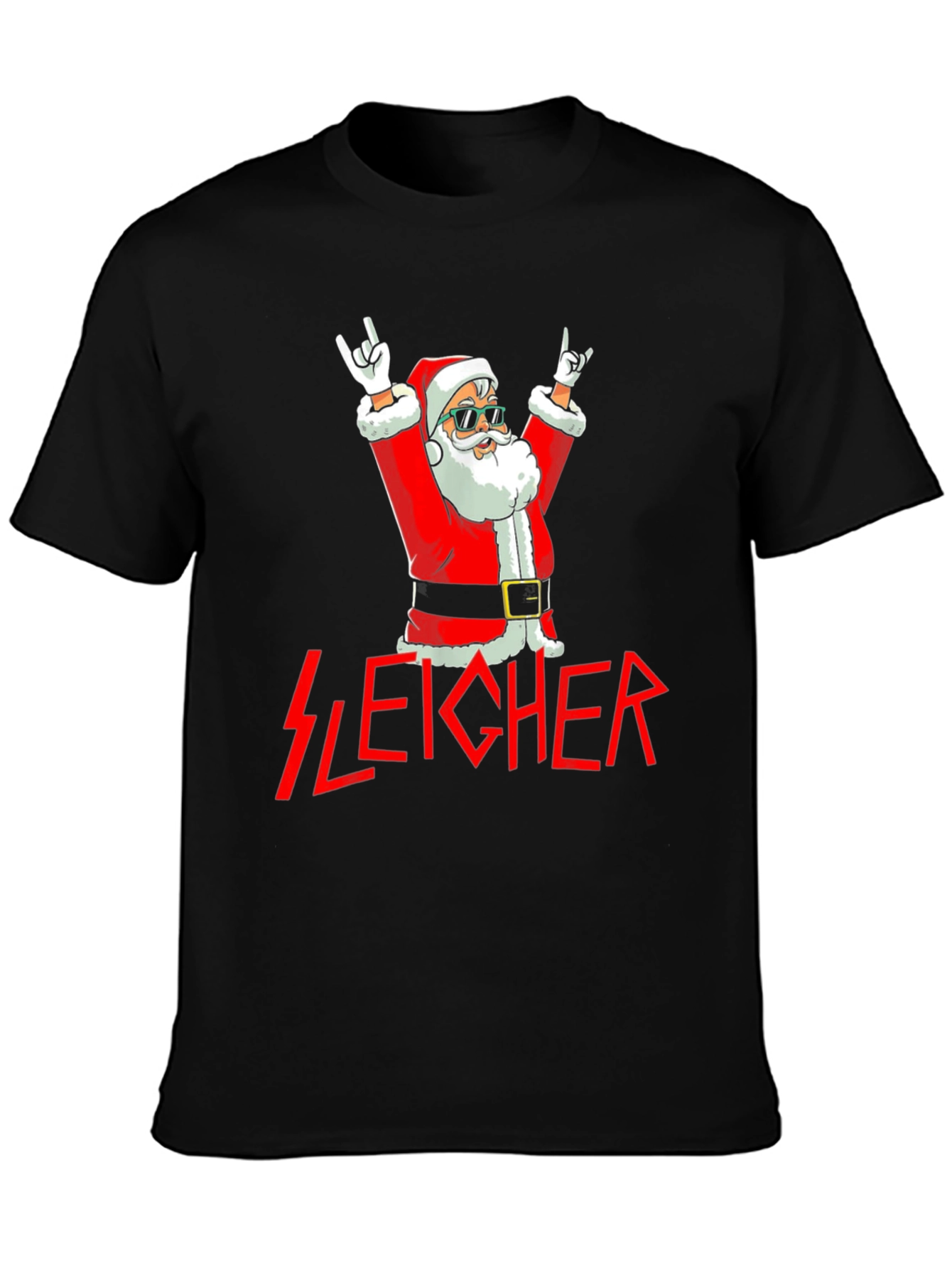 Rockin Santa Graphic Tee - Sleicher