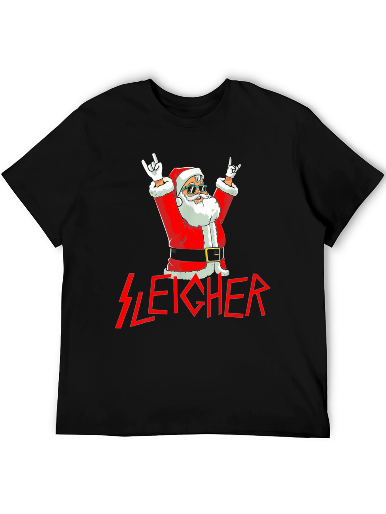 Rockin Santa Graphic Tee - Sleicher