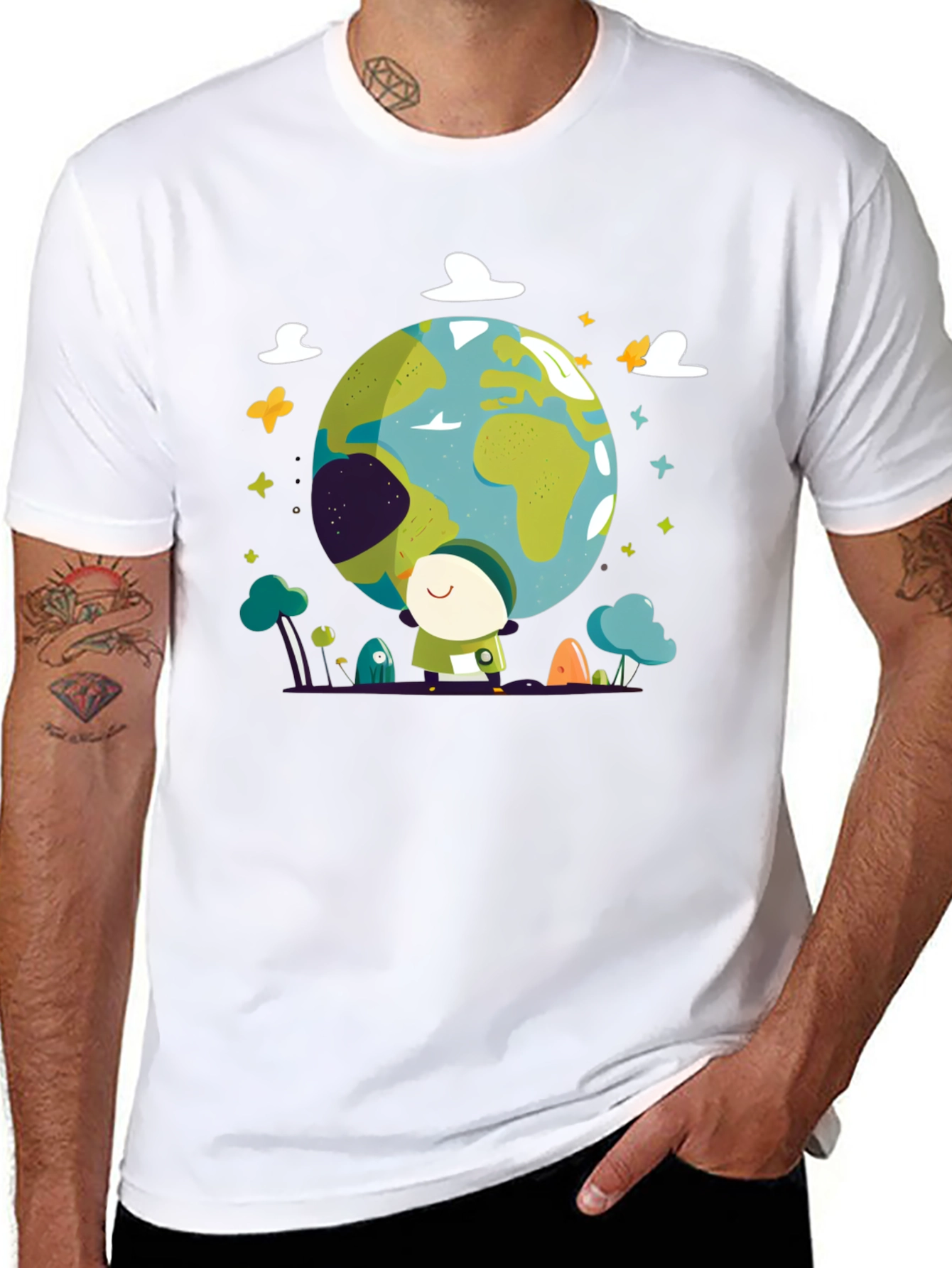 Earth Day T-Shirt - Sustainable Style