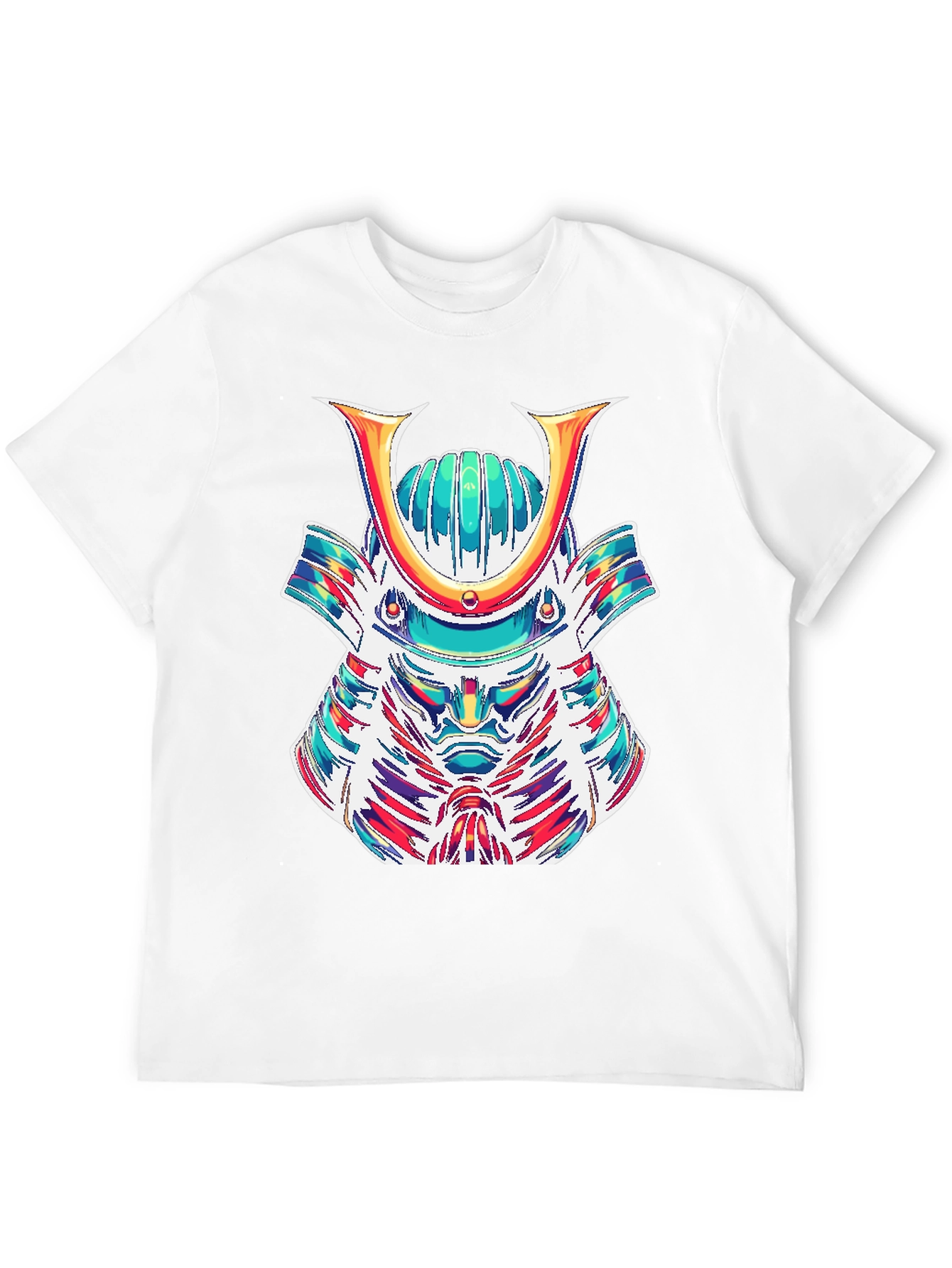 Samurai Graphic Tee - Bold Artistic Design