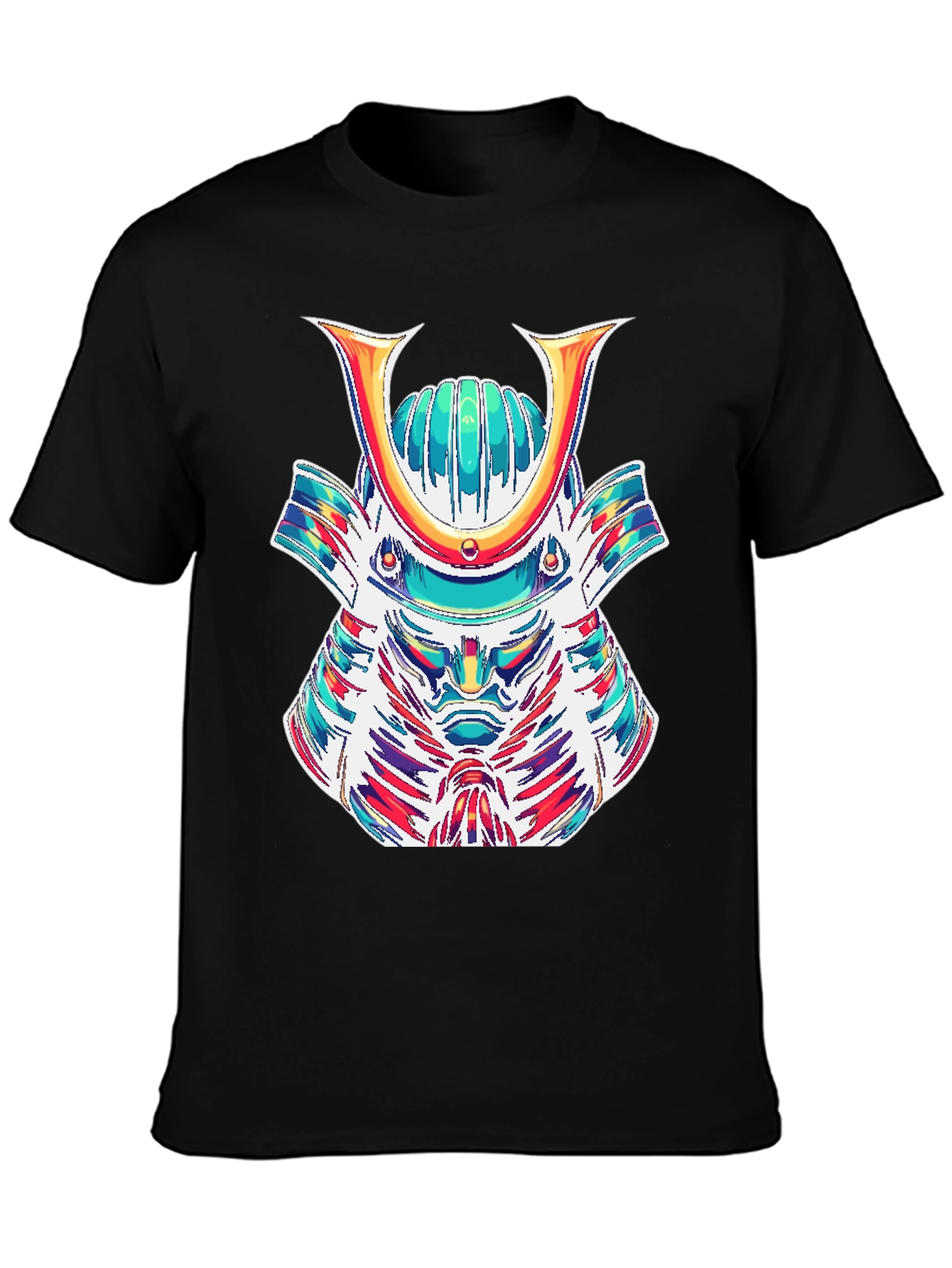 Samurai Graphic Tee - Bold Artistic Design