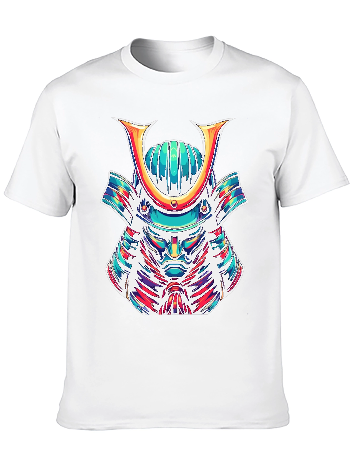 Samurai Graphic Tee - Bold Artistic Design
