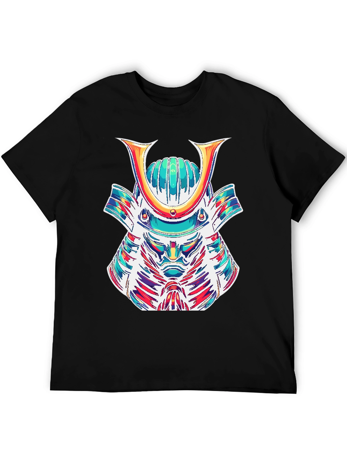 Samurai Graphic Tee - Bold Artistic Design