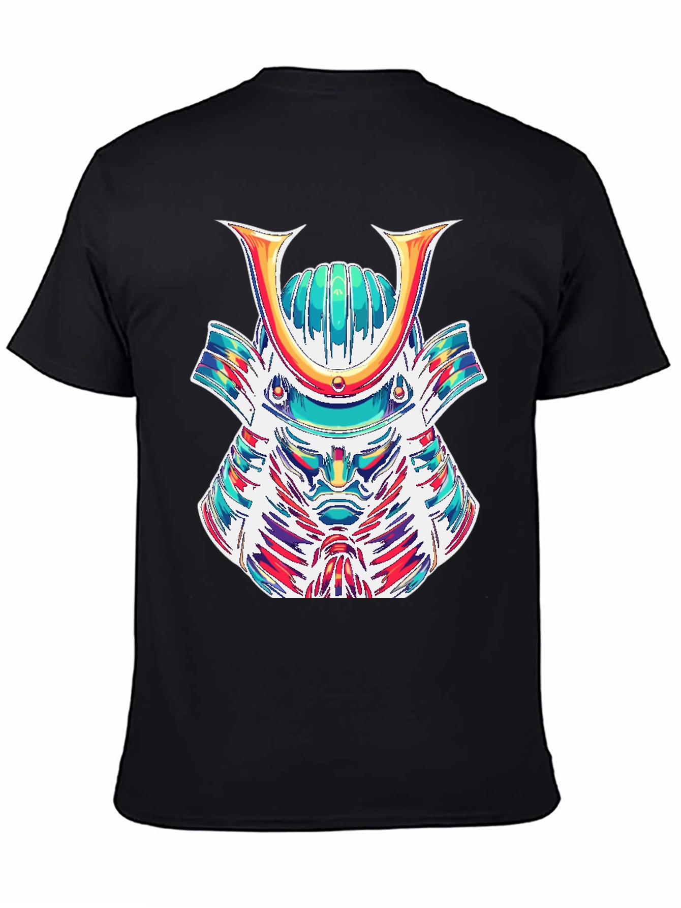 Samurai Graphic Tee - Bold Artistic Design