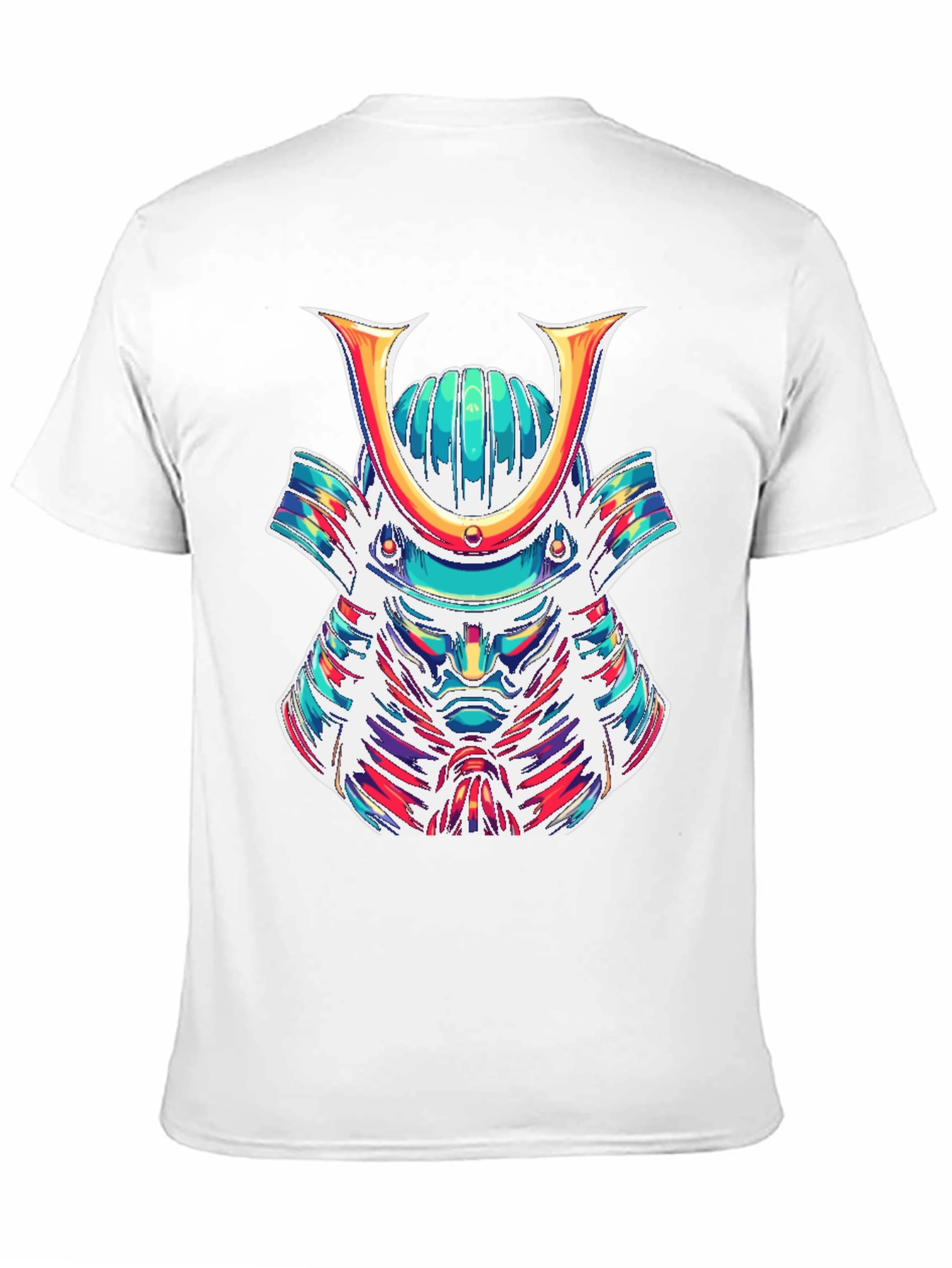 Samurai Graphic Tee - Bold Artistic Design