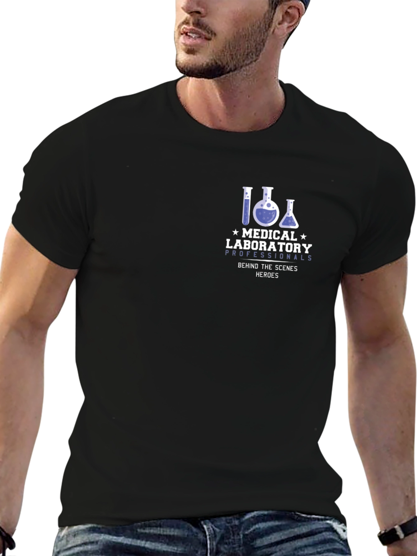 Medical Laboratory Professionals Black T-Shirt