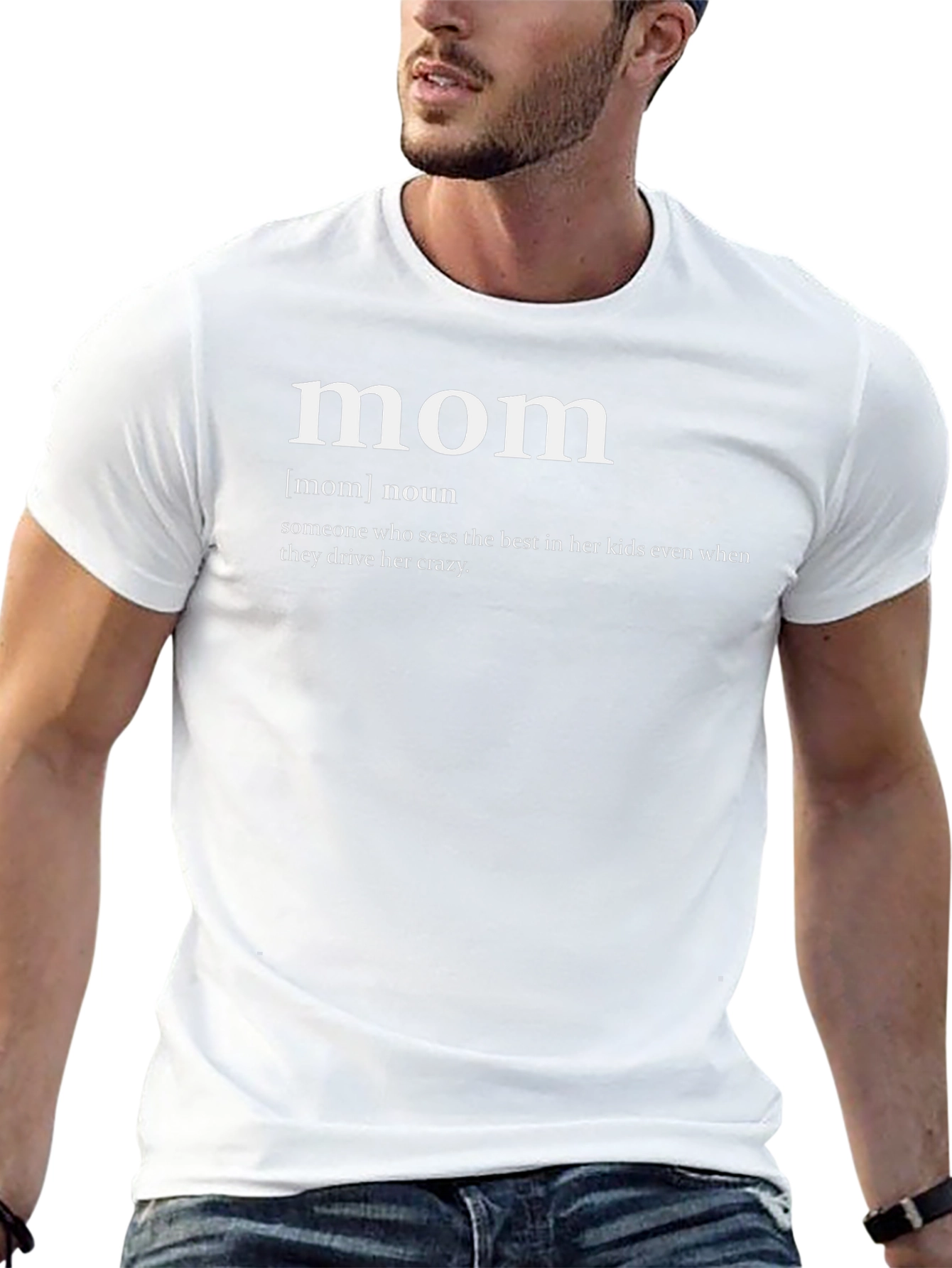 Mom Definition Black T-Shirt - Perfect Gift