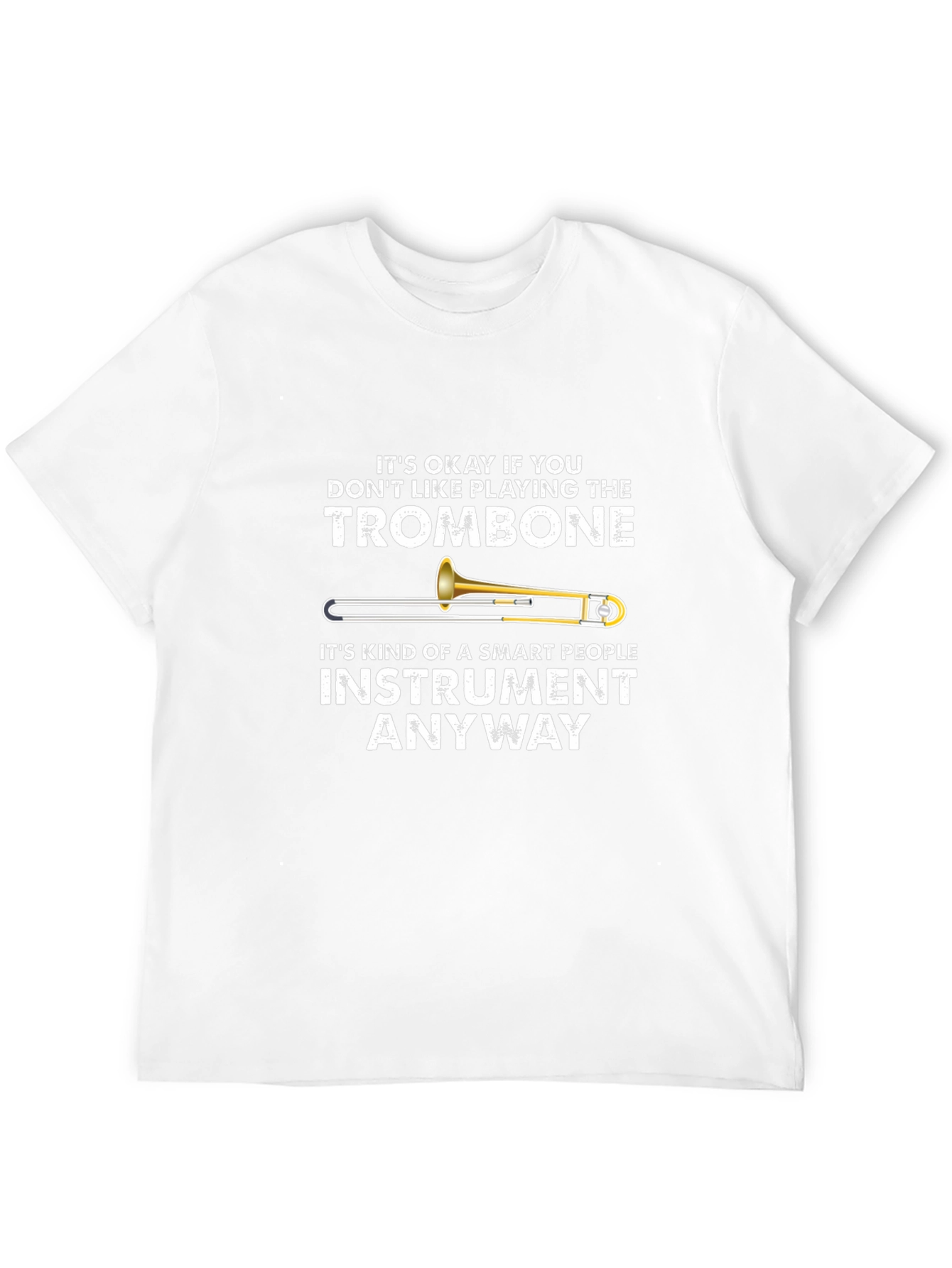Trombone Player Smart People Instrument Graphic T-Shirt