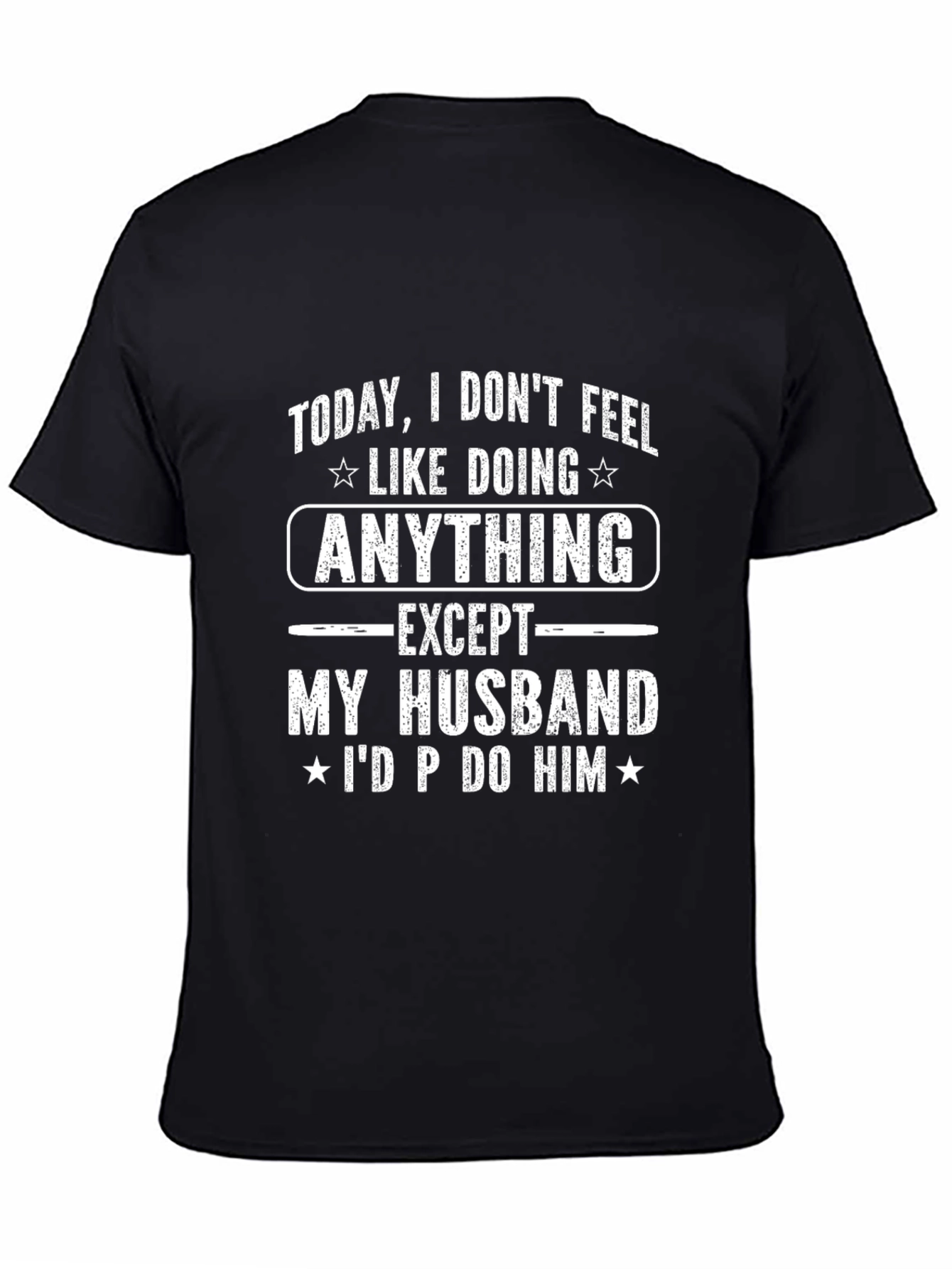 Funny Husband Graphic T-Shirt