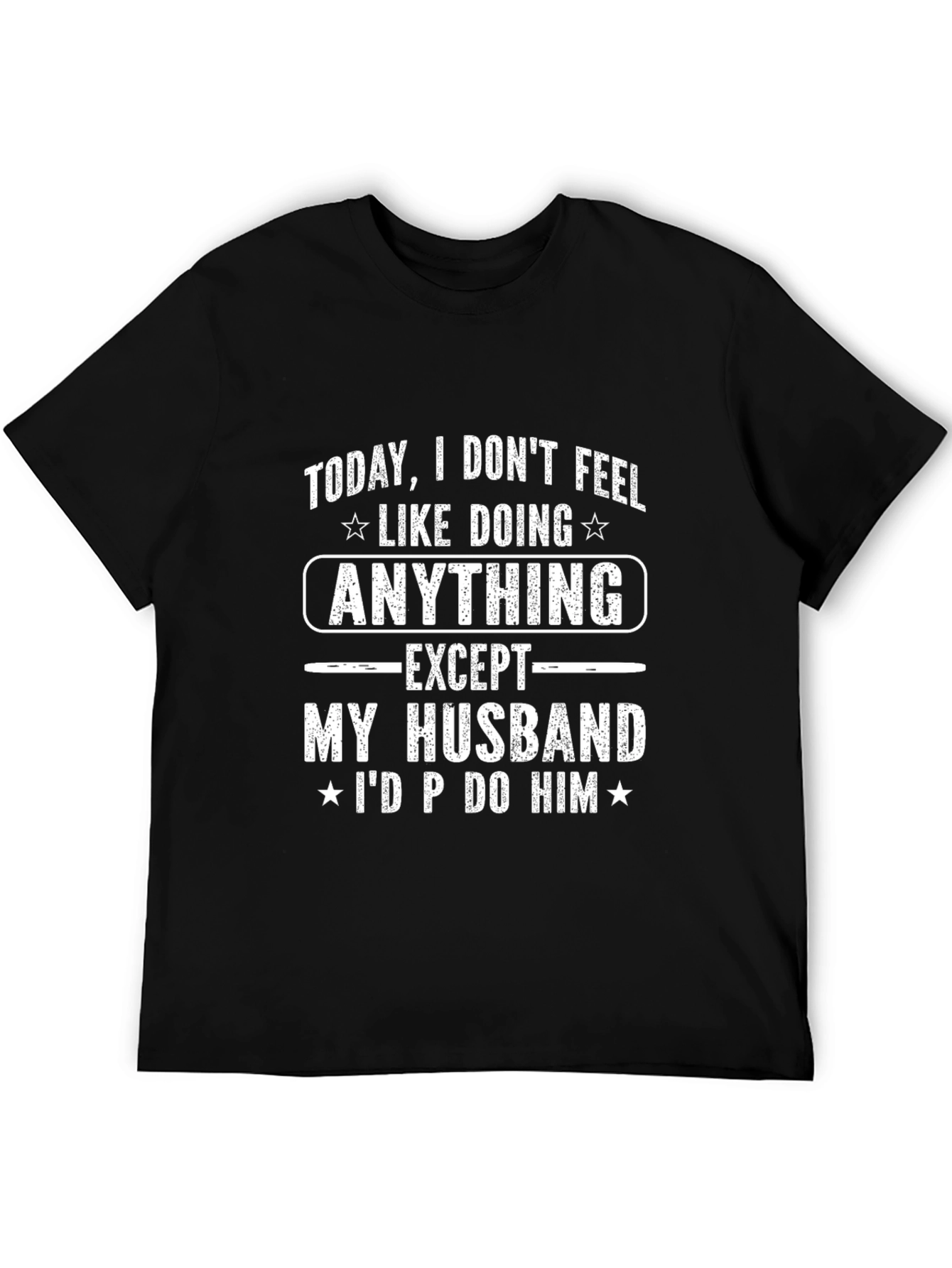 Funny Husband Graphic T-Shirt