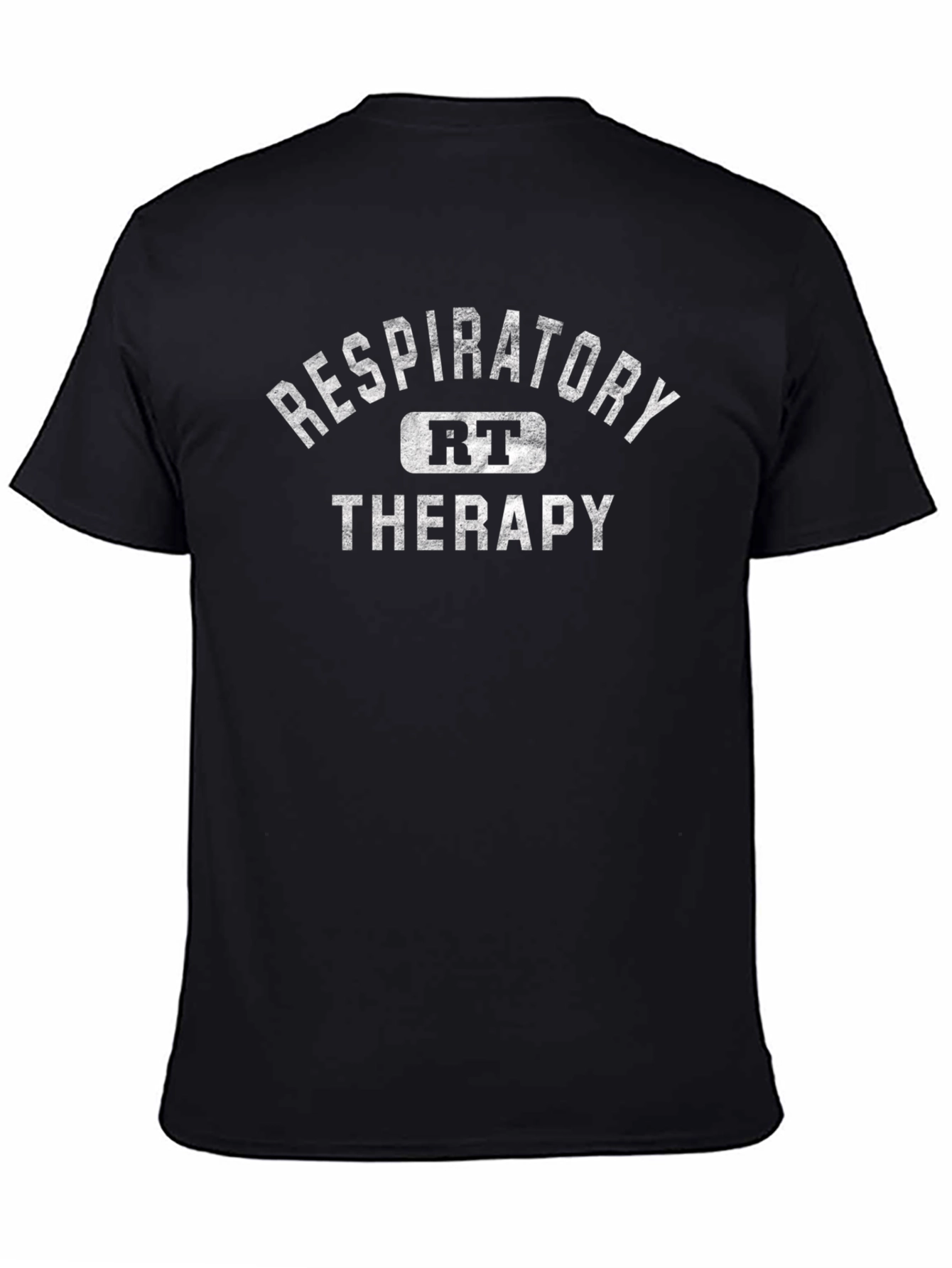 Respiratory Therapy Black Graphic Tee