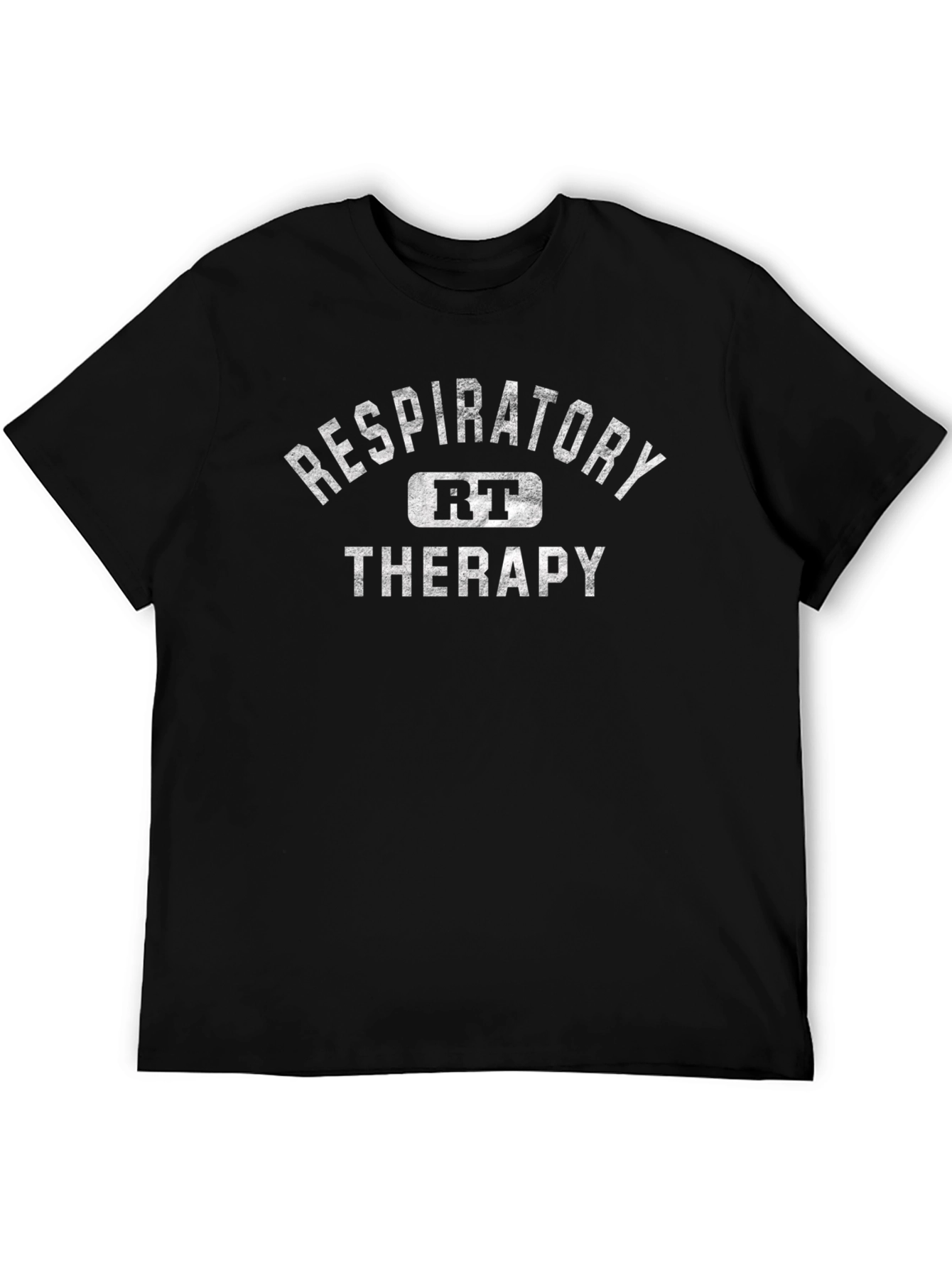 Respiratory Therapy Black Graphic Tee