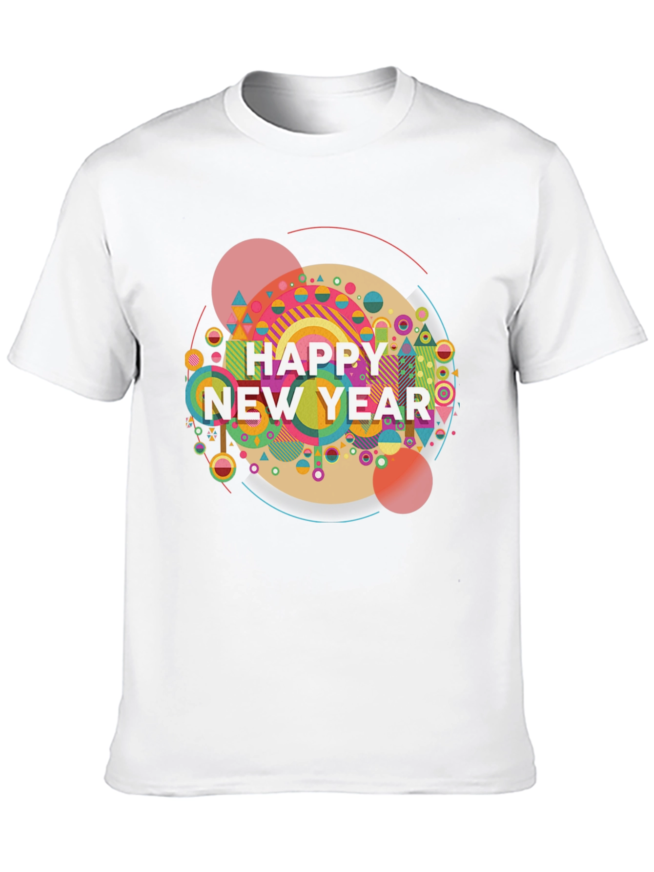 Happy New Year Graphic Tee - Stylish Holiday Shirt
