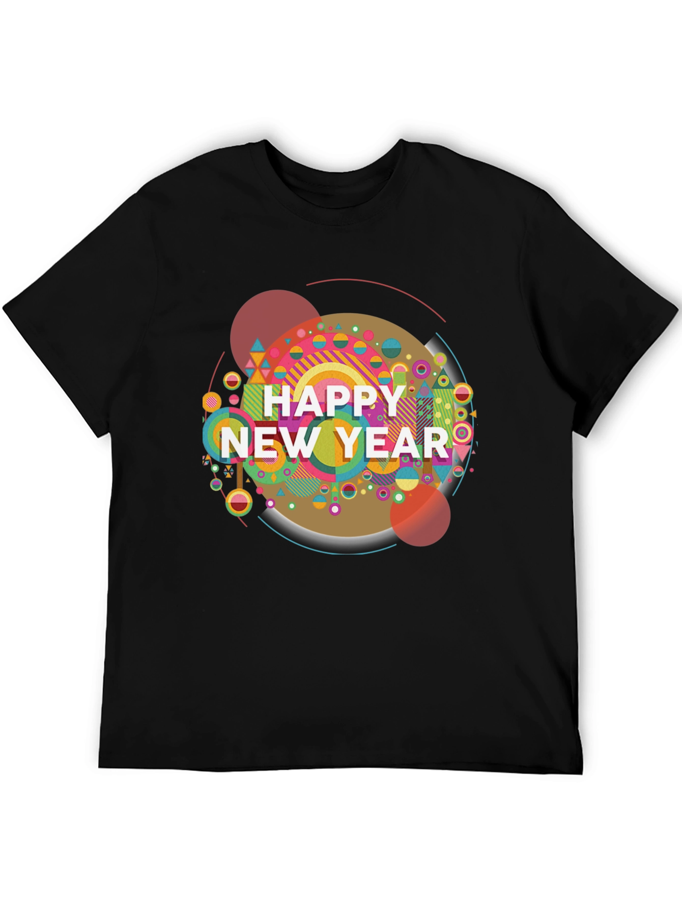 Happy New Year Graphic Tee - Stylish Holiday Shirt