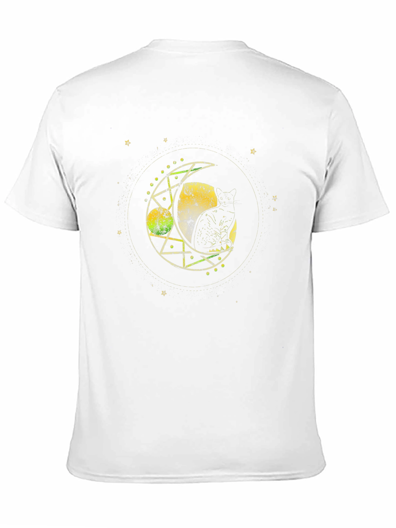Celestial Cat Moon T-Shirt