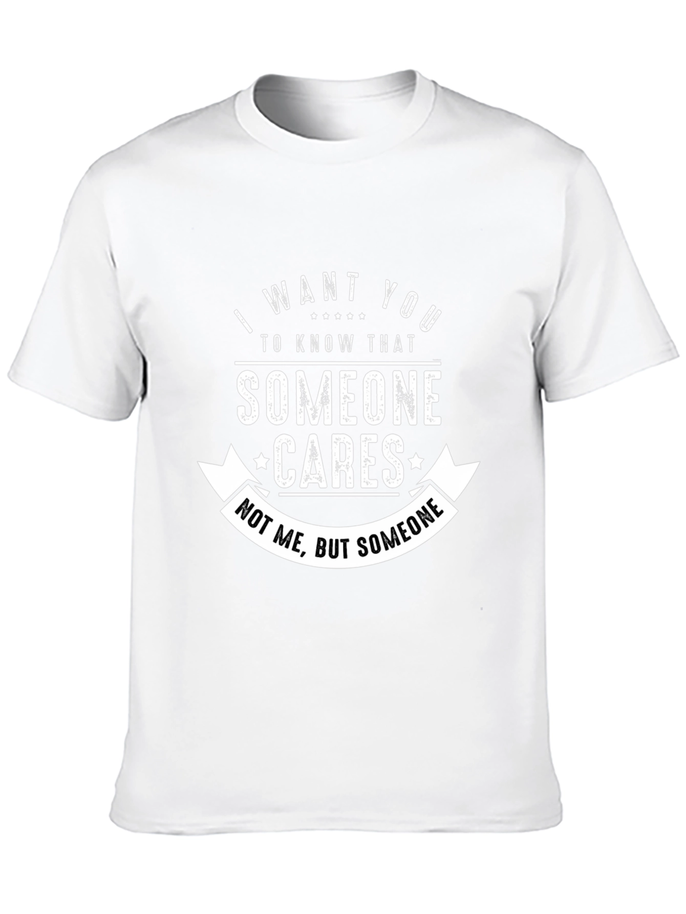 Someone Cares Graphic Novelty T-Shirt