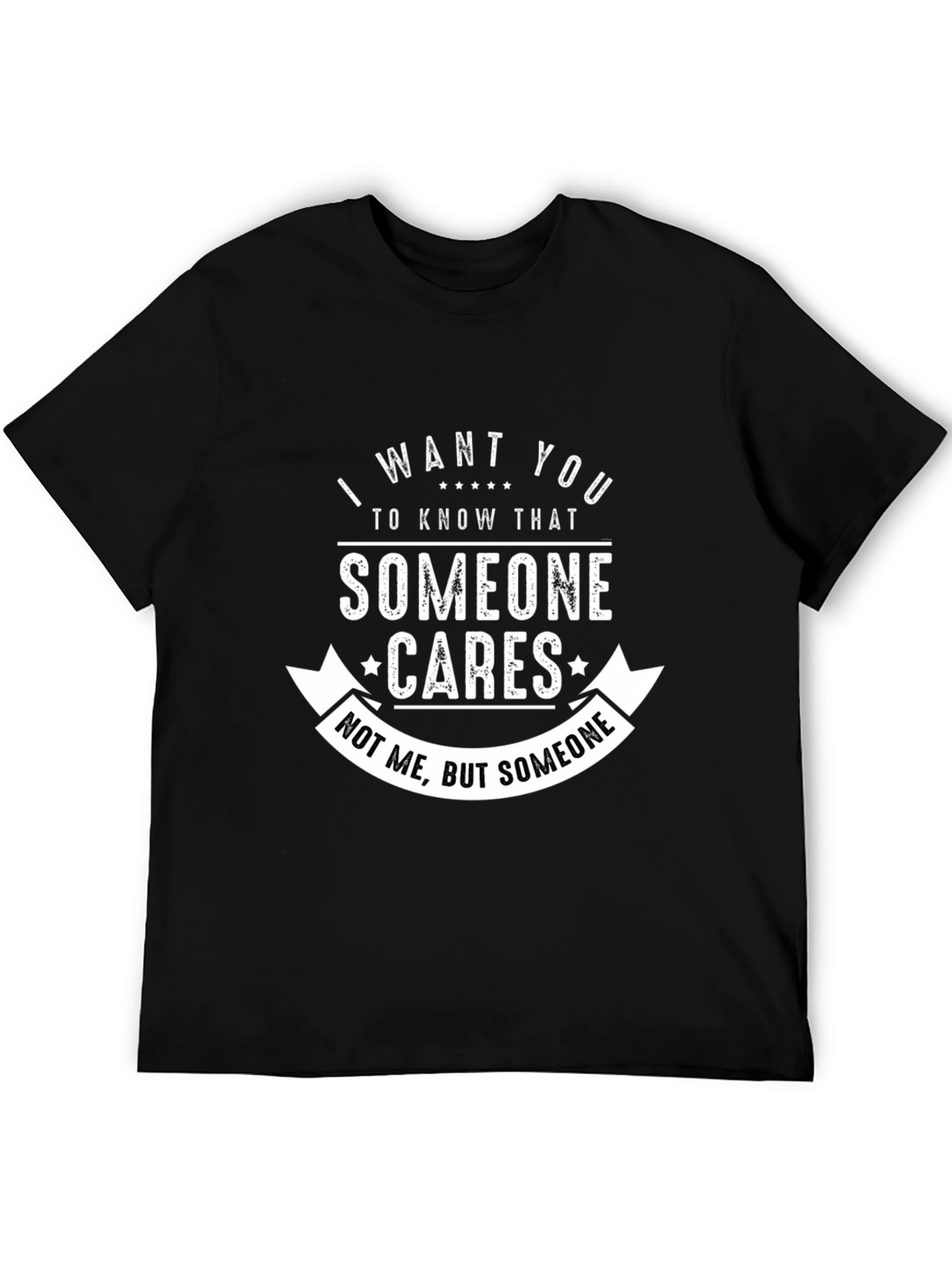 Someone Cares Graphic Novelty T-Shirt