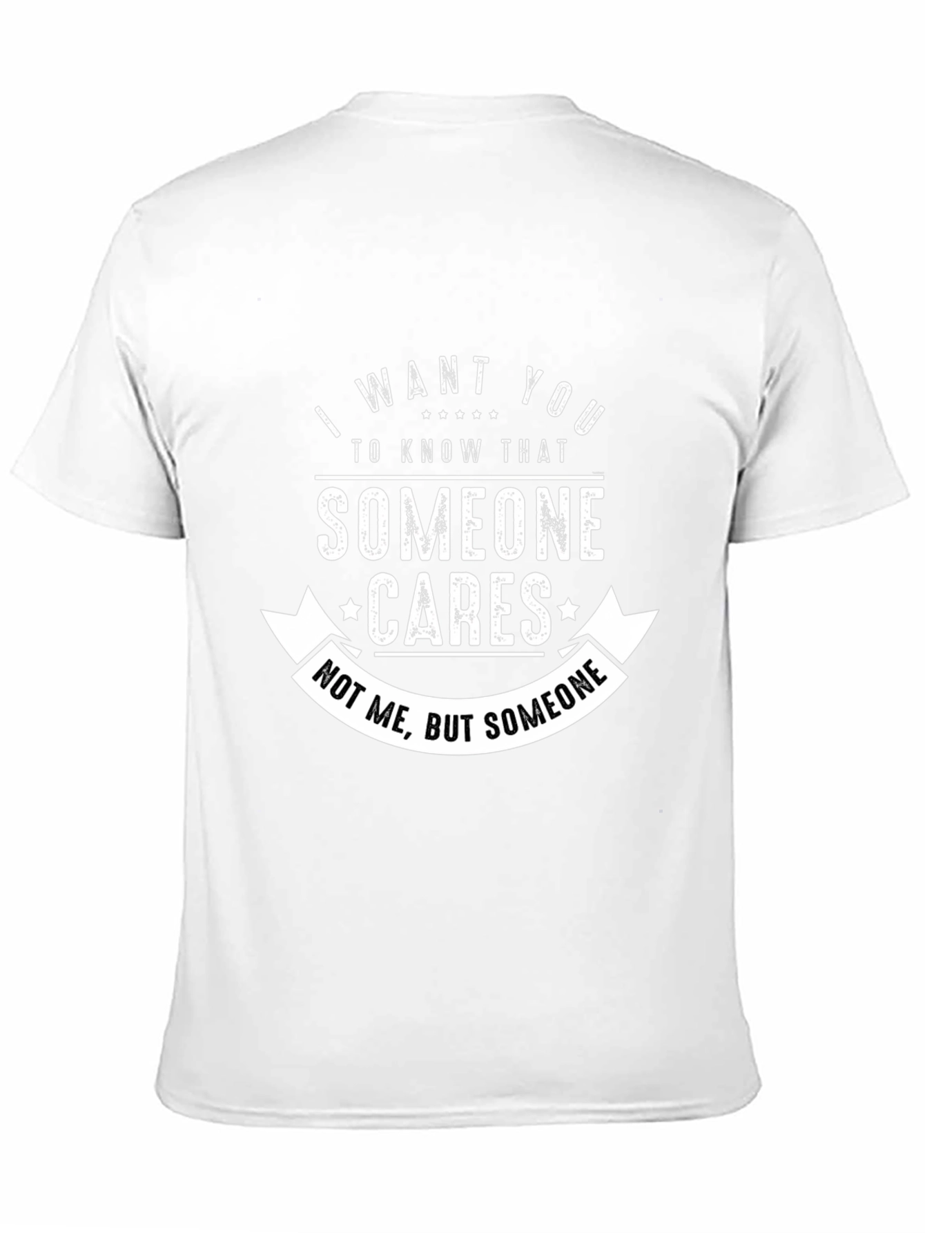 Someone Cares Graphic Novelty T-Shirt