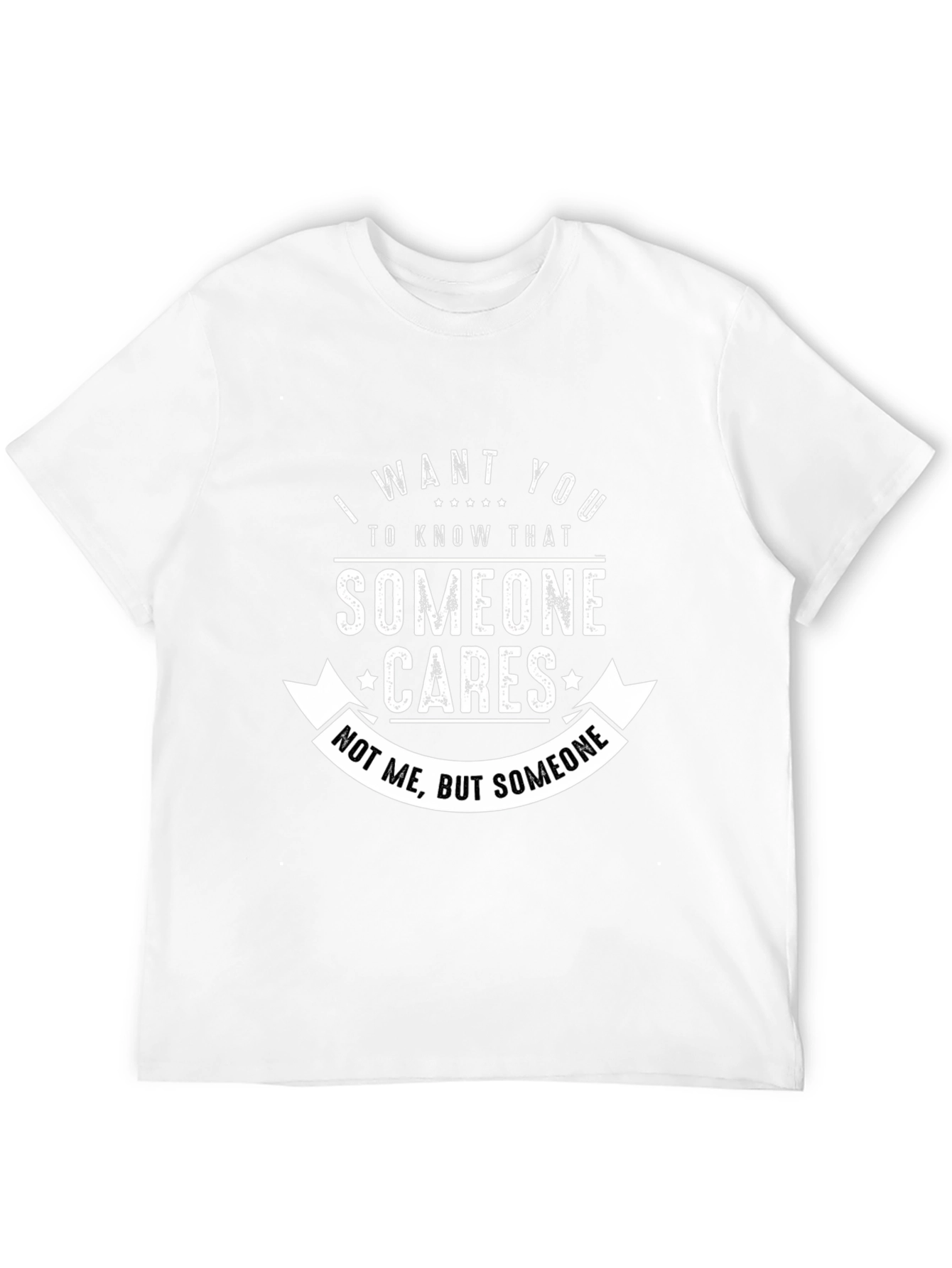 Someone Cares Graphic Novelty T-Shirt