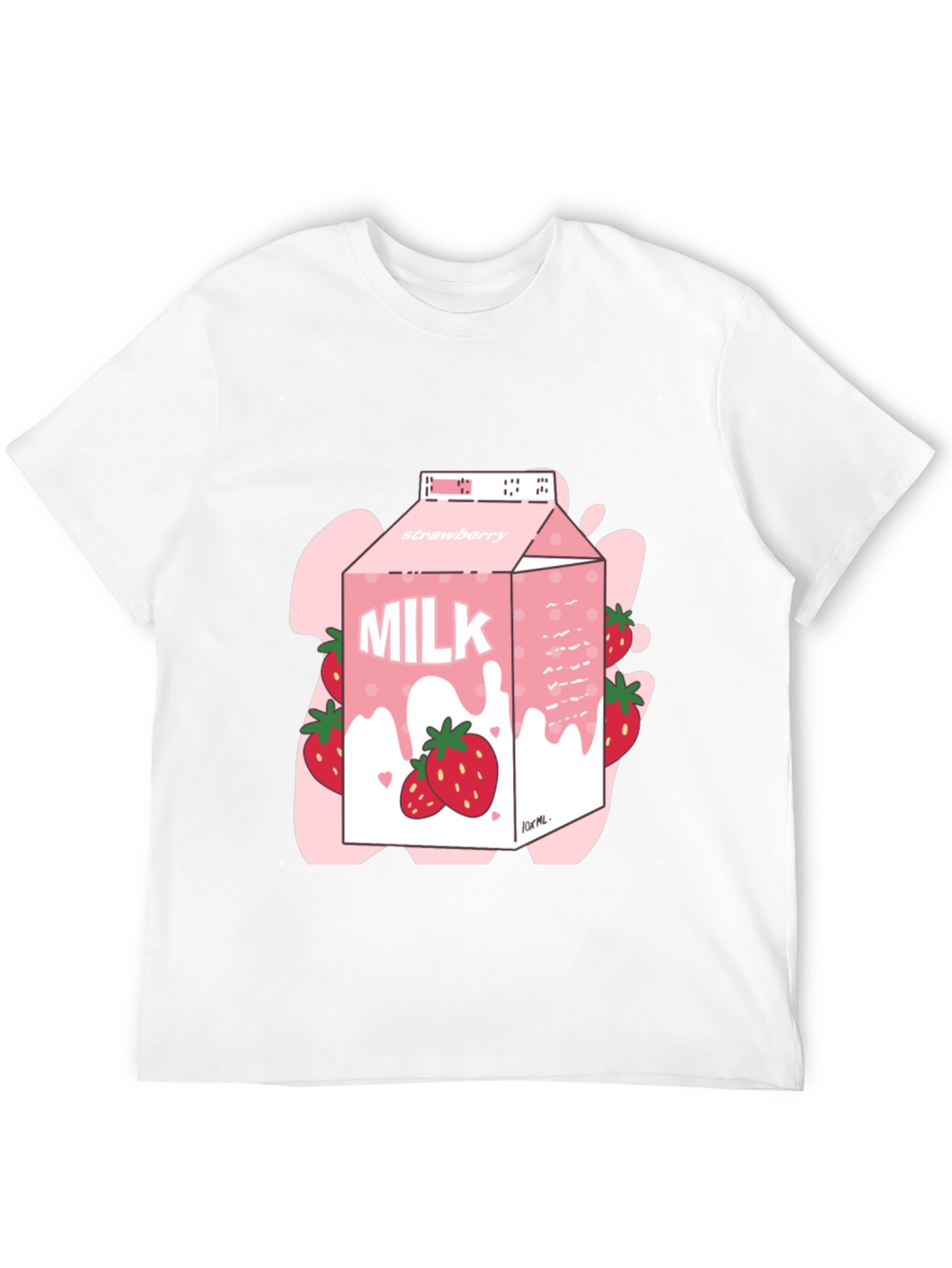 Strawberry Milk T-Shirt - Trendy Graphic Tee