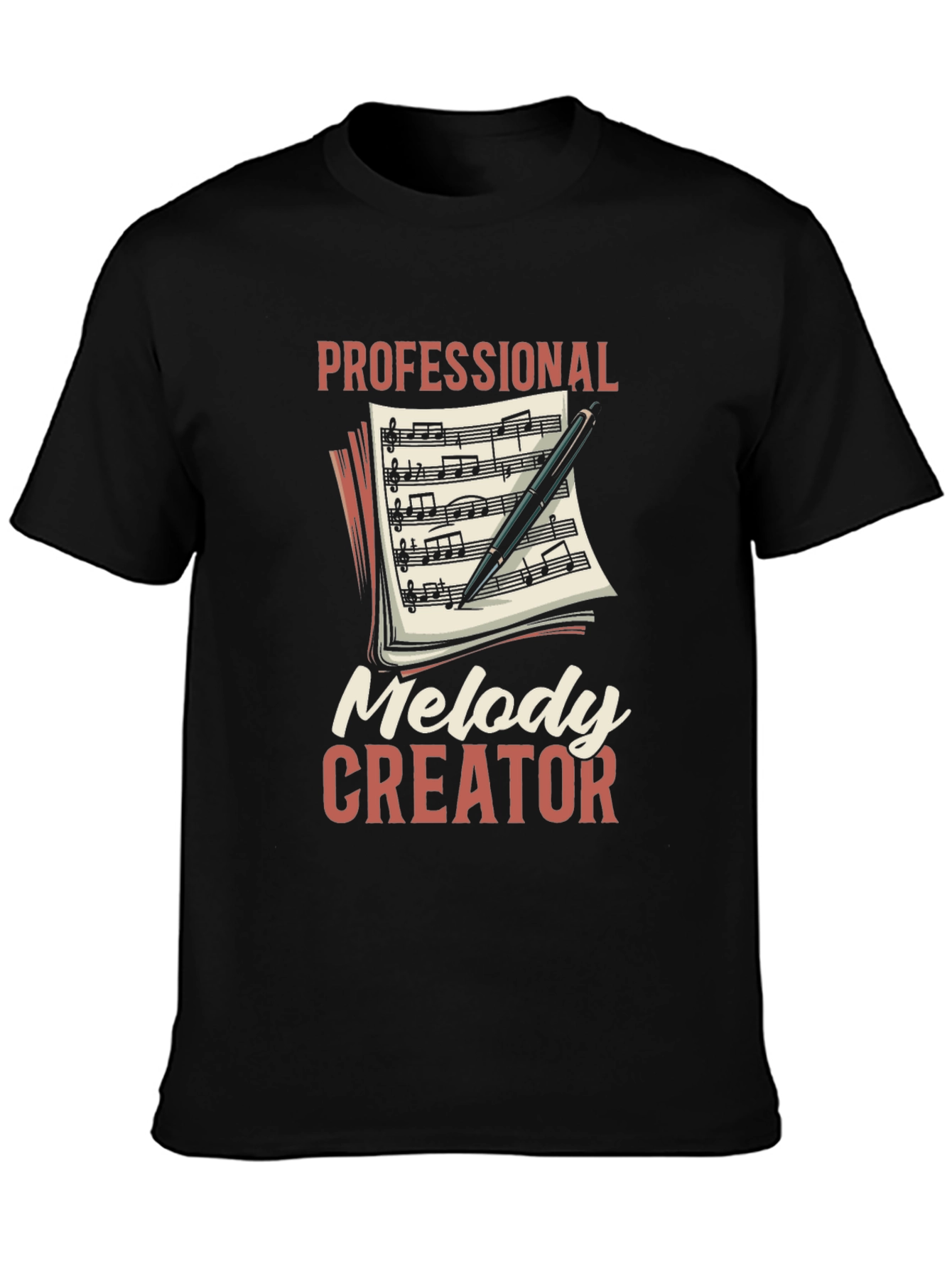 Professional Melody Creator T-Shirt - Music Composition Gift