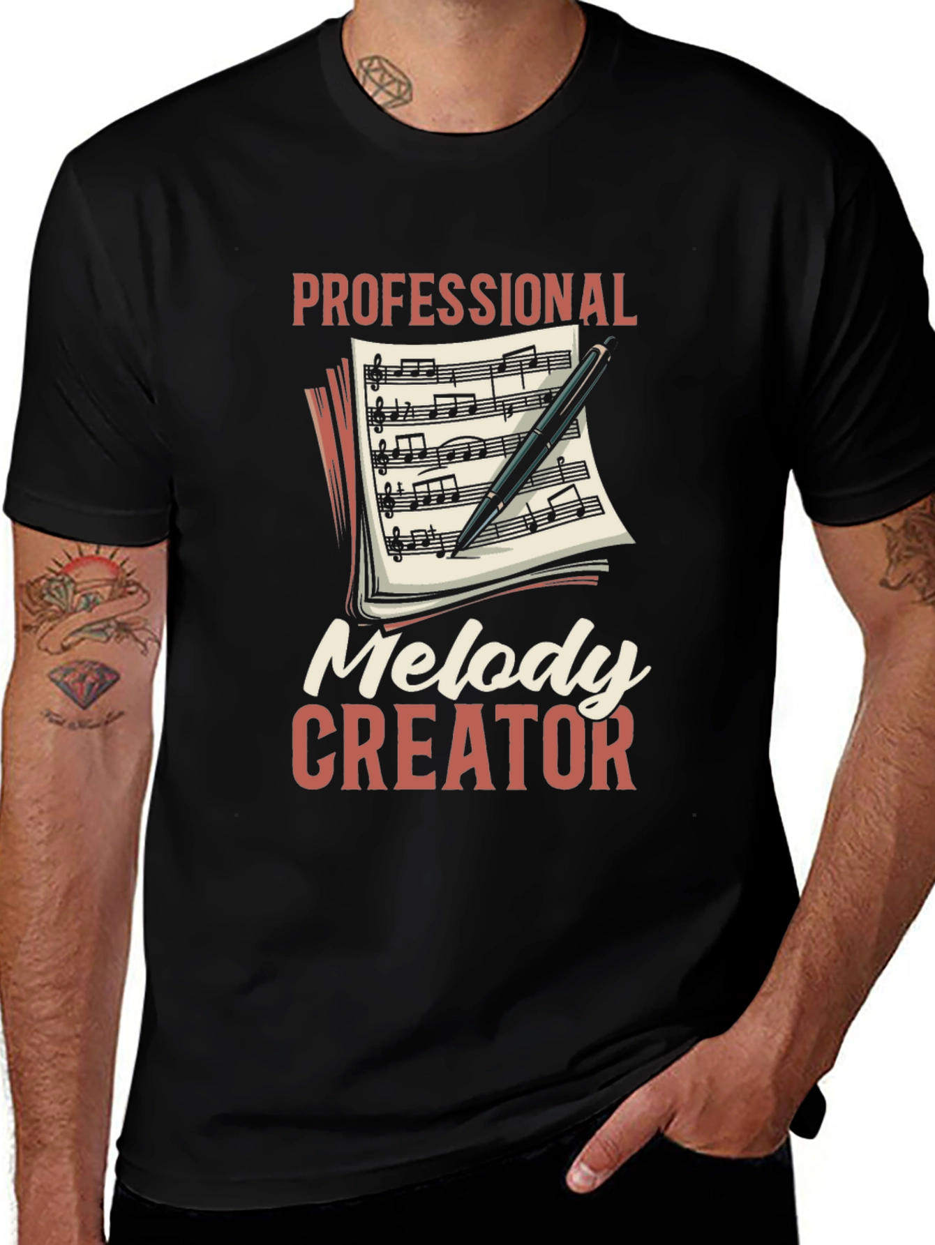 Professional Melody Creator T-Shirt - Music Composition Gift
