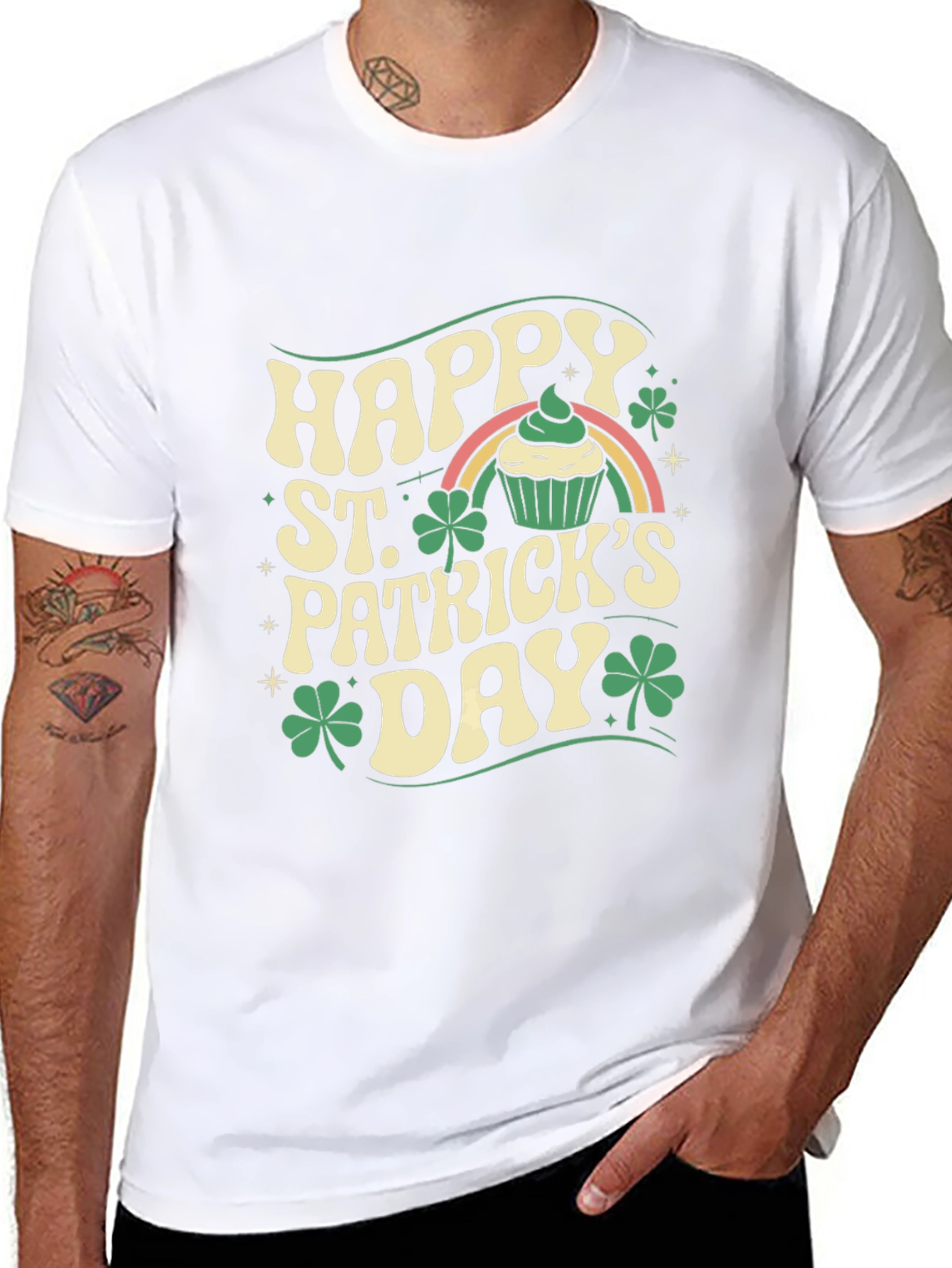 St. Patricks Day Happy Graphic Tee