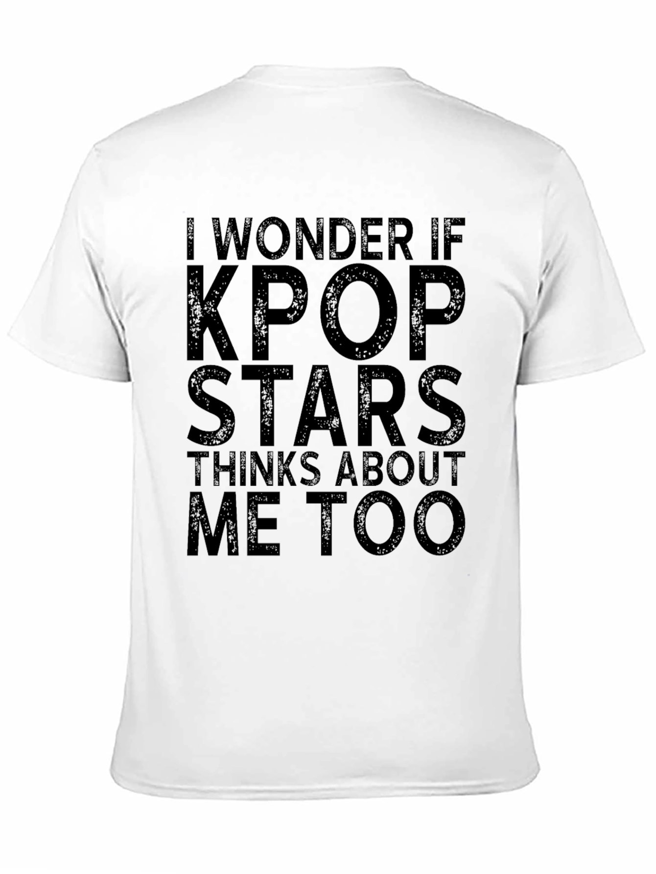 Kpop Stars Fan Tee - Unisex Black T-Shirt