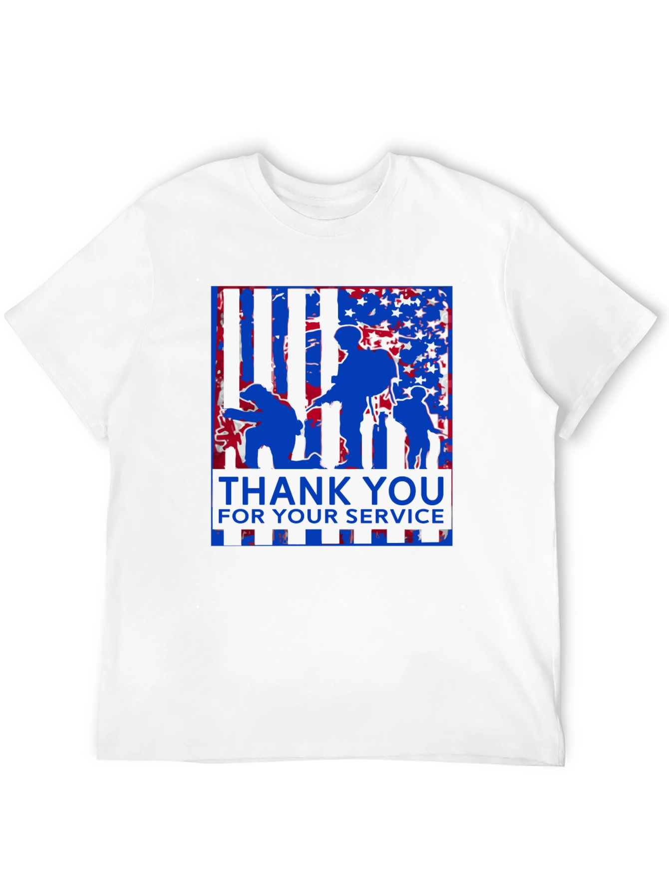 Thank You For Your Service Patriotic T-Shirt